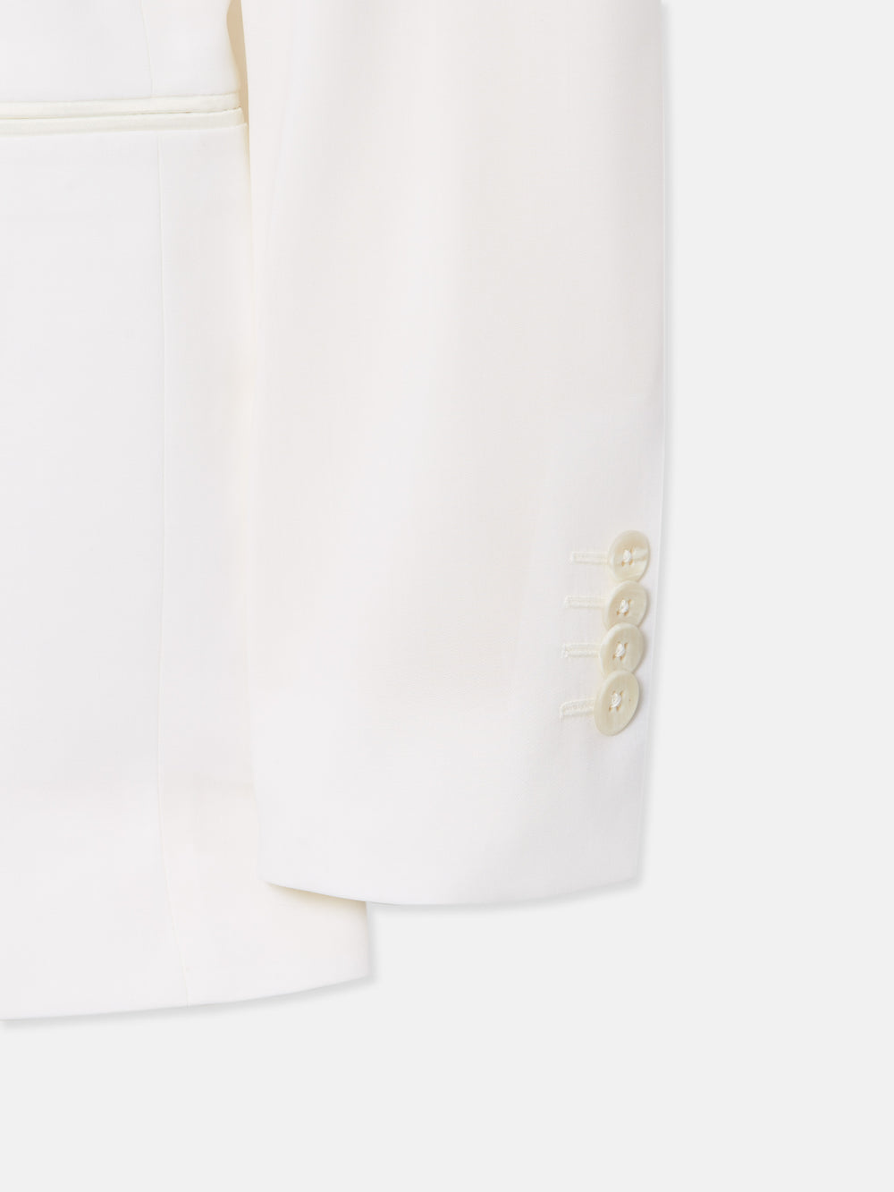 Blazer smoking branco Silbon