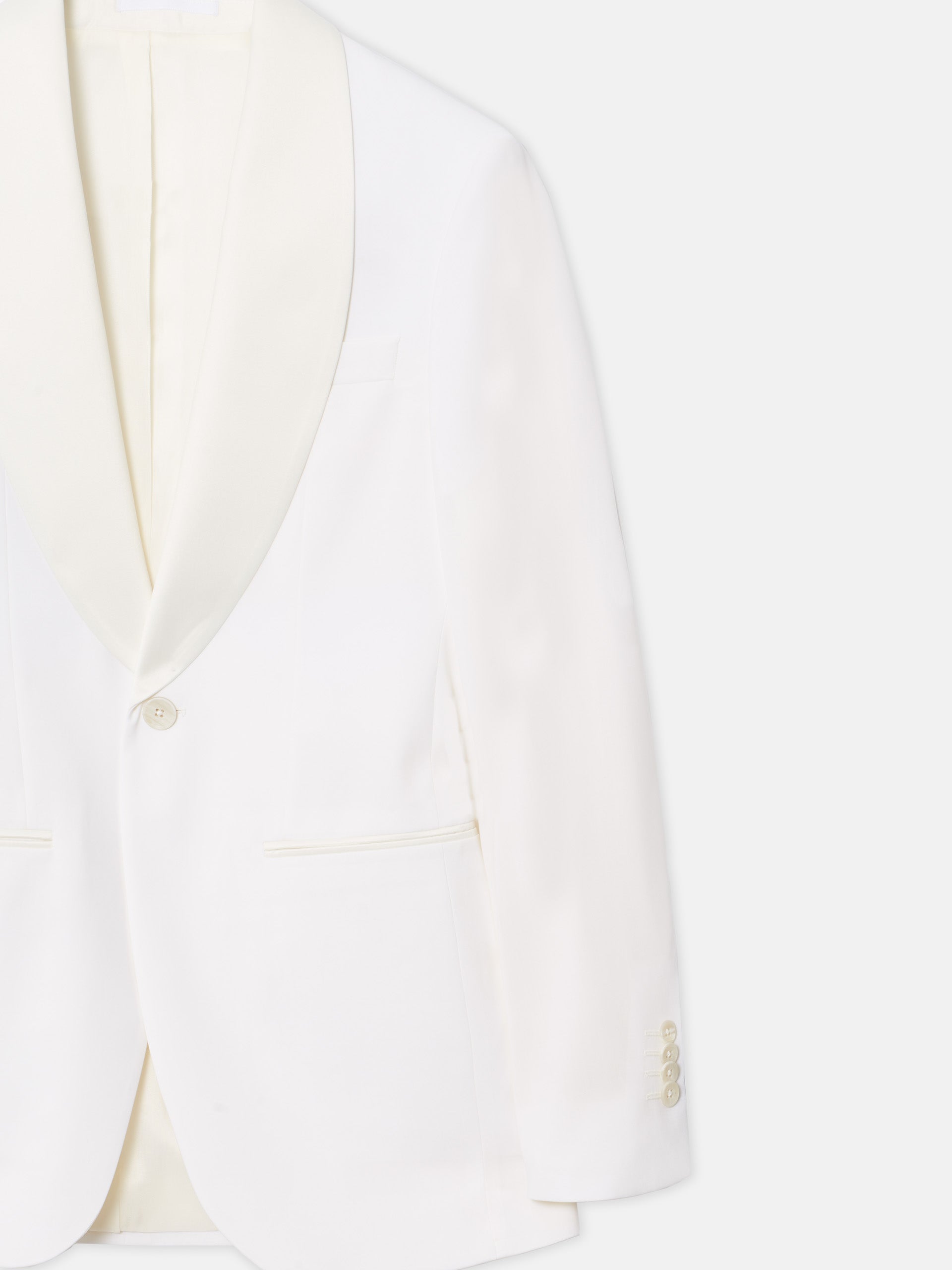 White Silbon tuxedo jacket