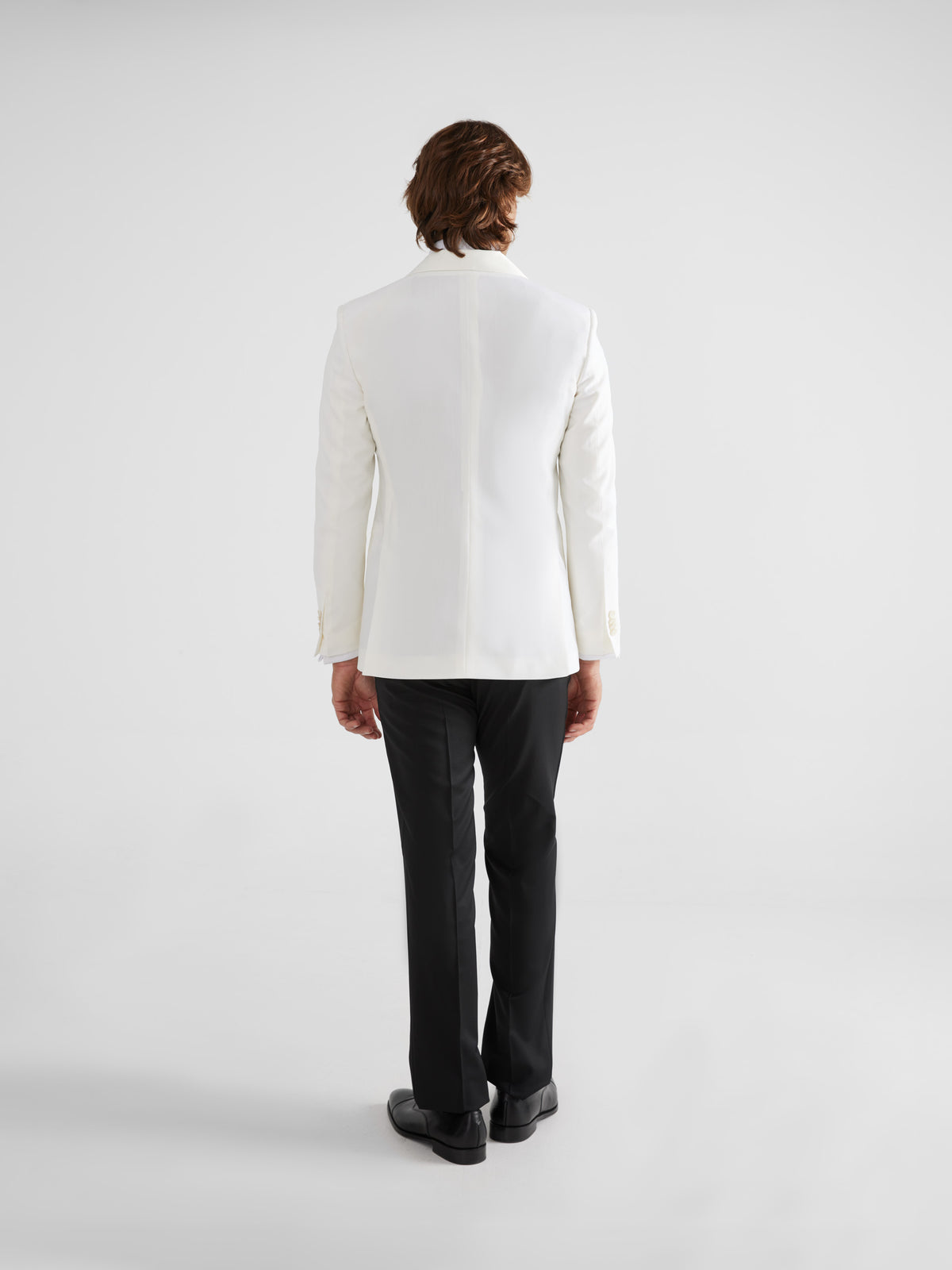 Americana De Mujer SILBON - Combinada Piel Y Cuadros, Corte Regular Fit, Fabricada En España