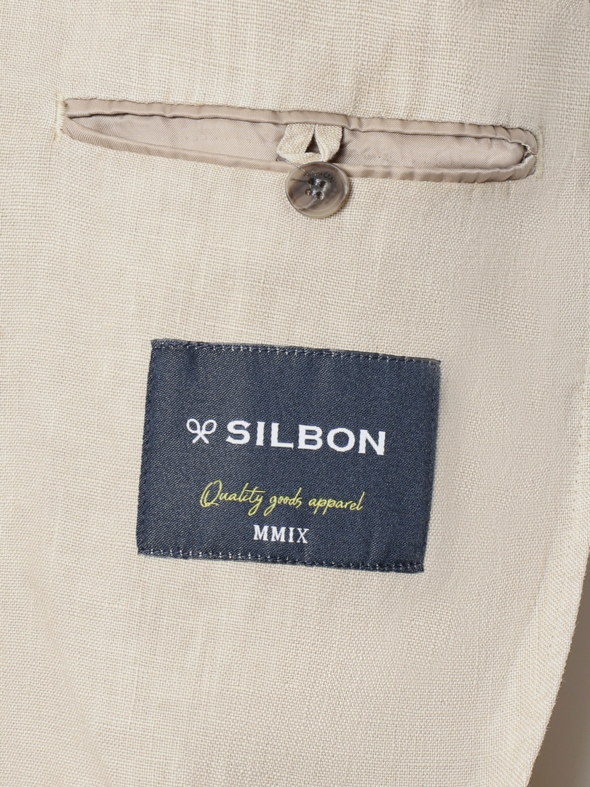 Blazer beige confort Silbon