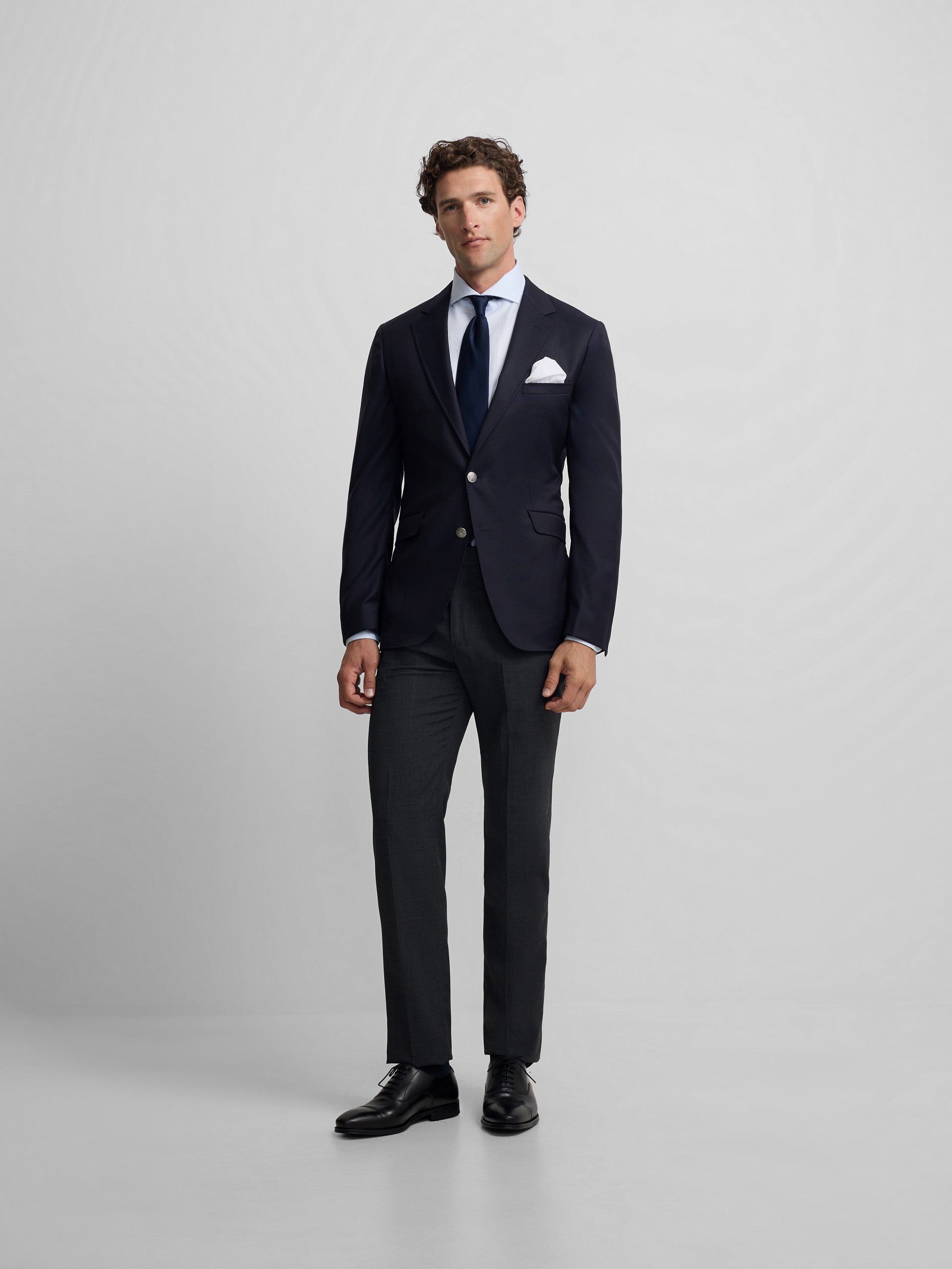 Americana stretch clasica navy