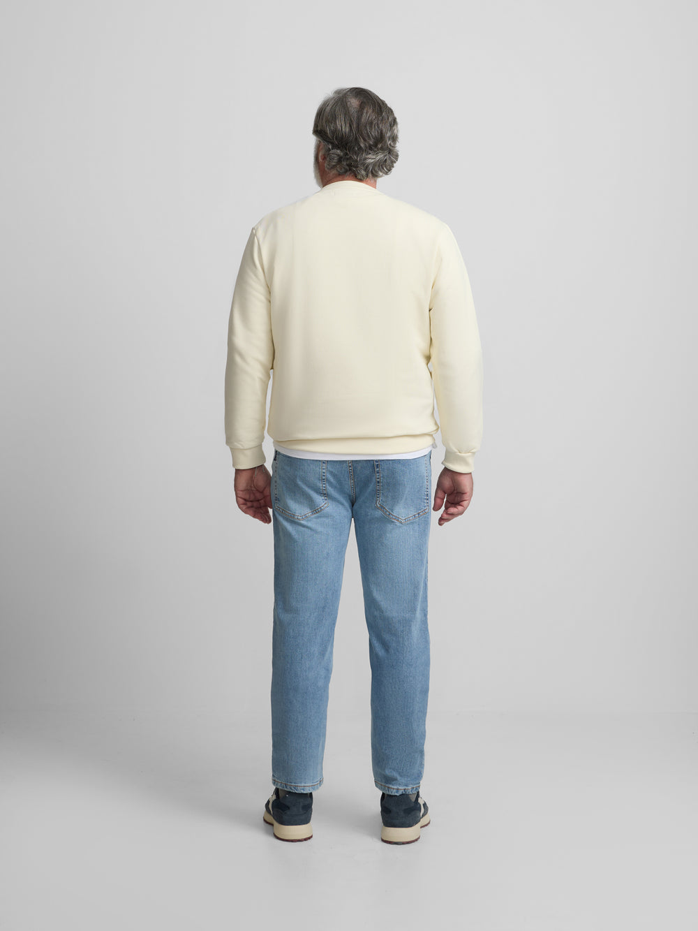 Sweat raquette silbon demi crème