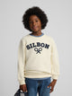 Sudadera kids raqueta media crema