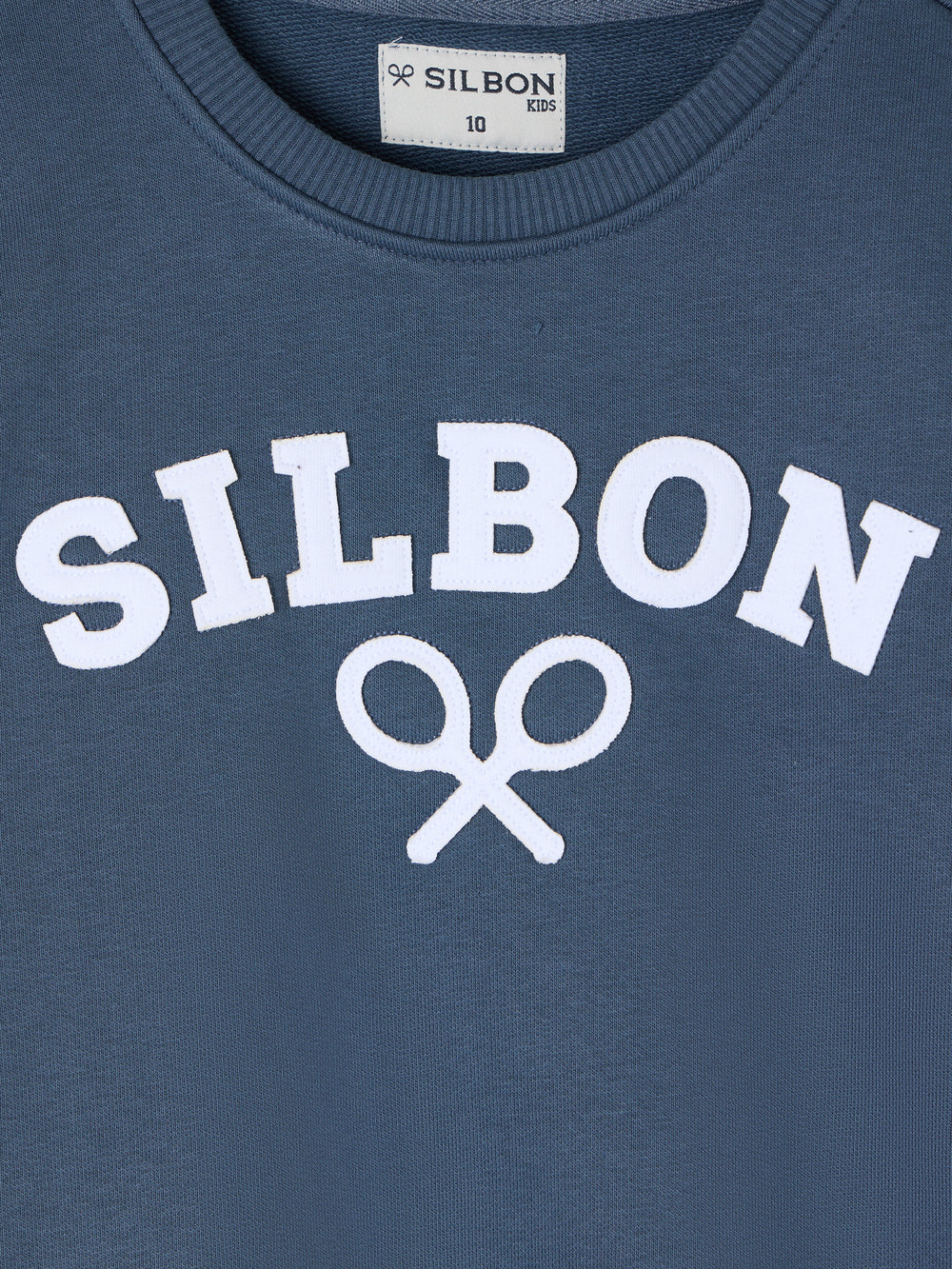 Sudadera kids raqueta media azul marino