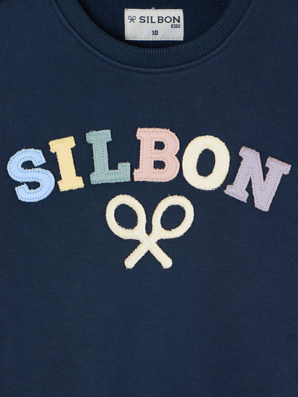 Sweat-shirt enfants raquette mi-saison multicolore