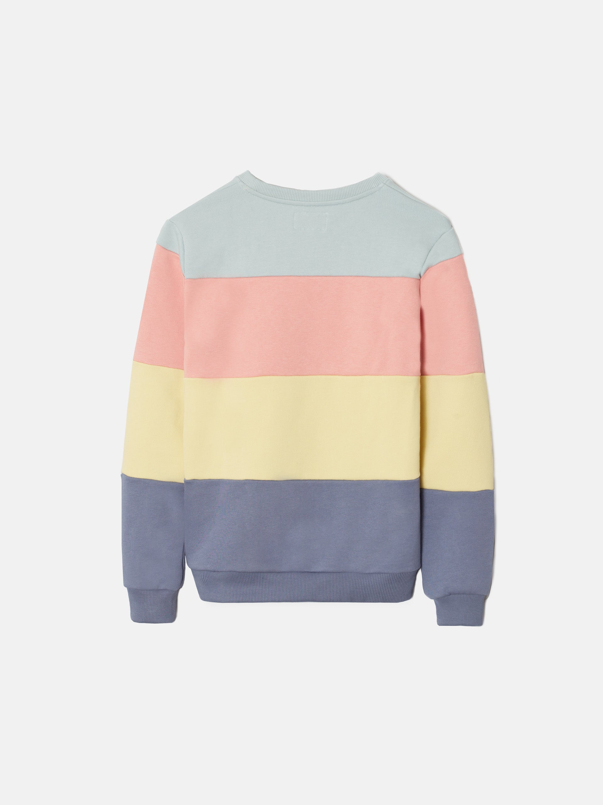 Colorful wide striped kids sweatshirt