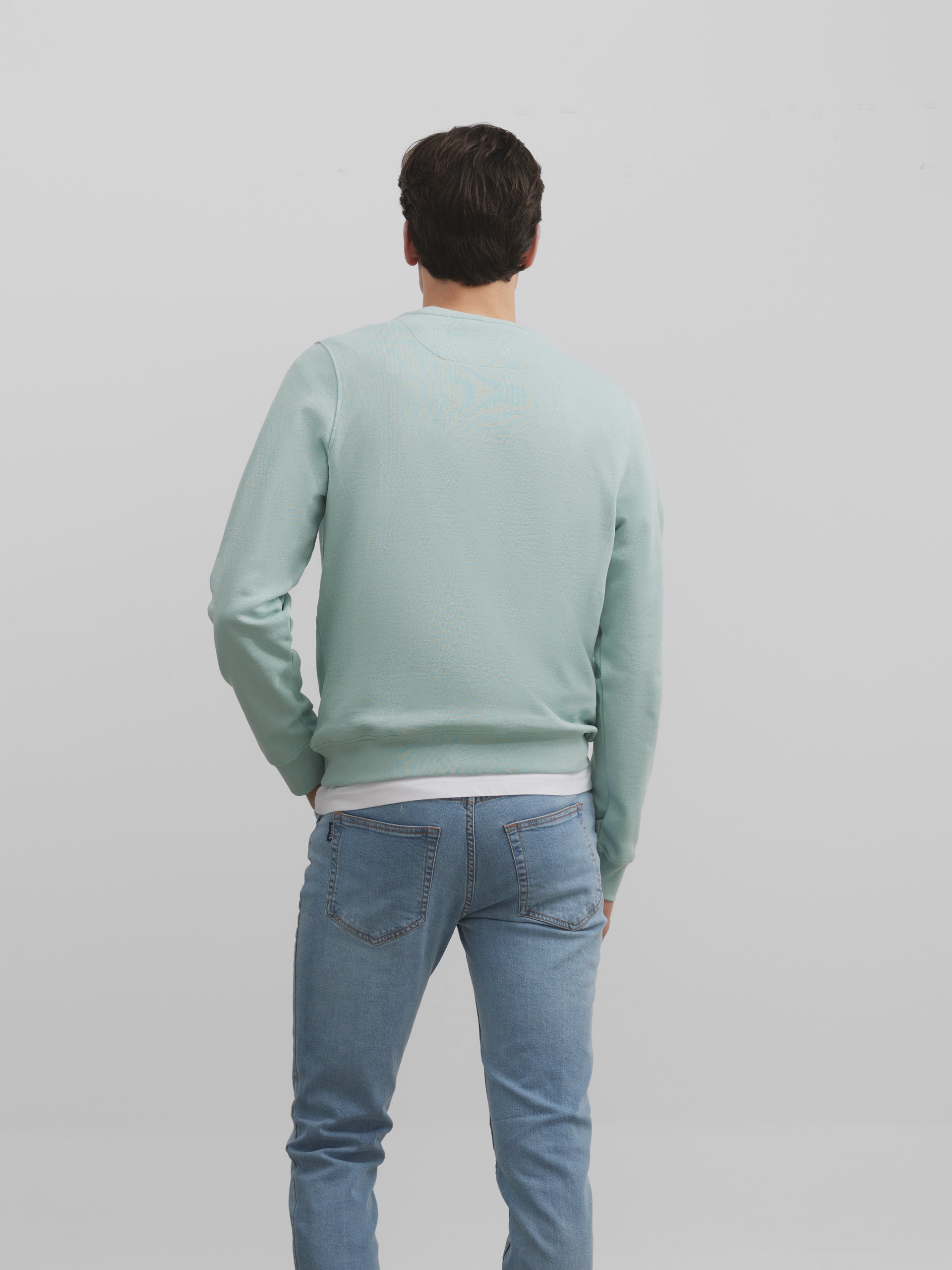 Aquamarine mini logo sweatshirt