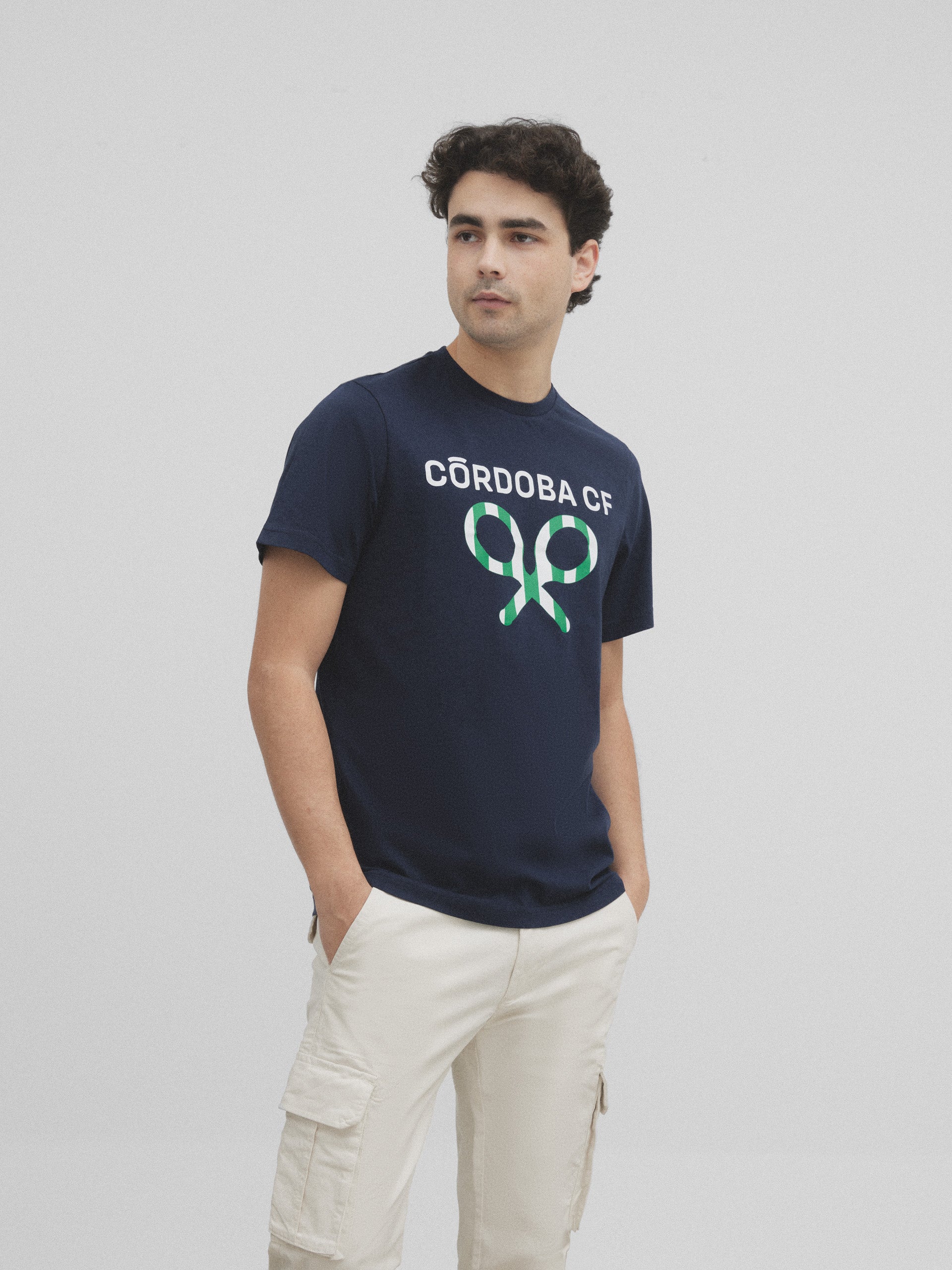 T-shirt Cordoba CF bleu marine