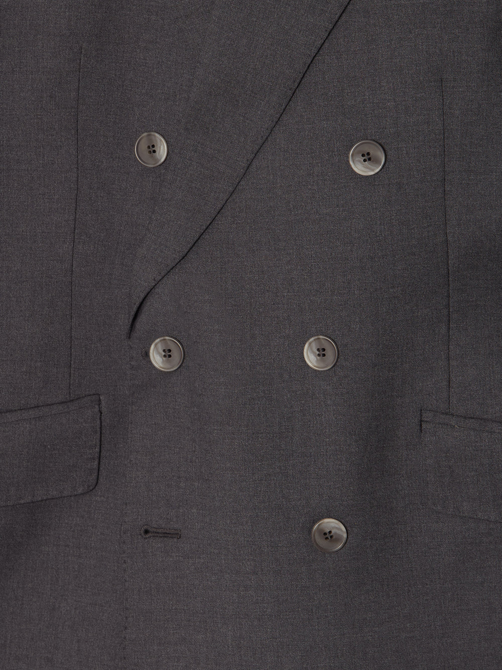 Americana traje cruzado stretch gris