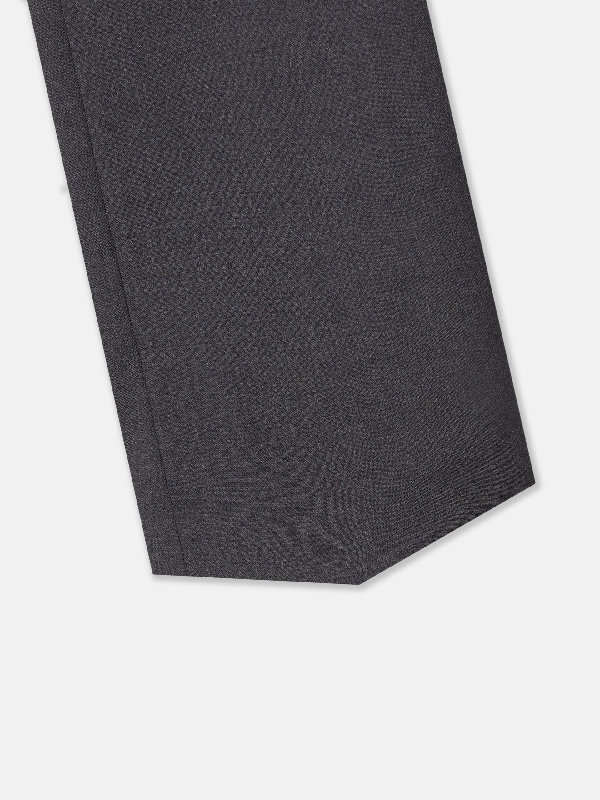 Pantalon de costume croisé stretch gris