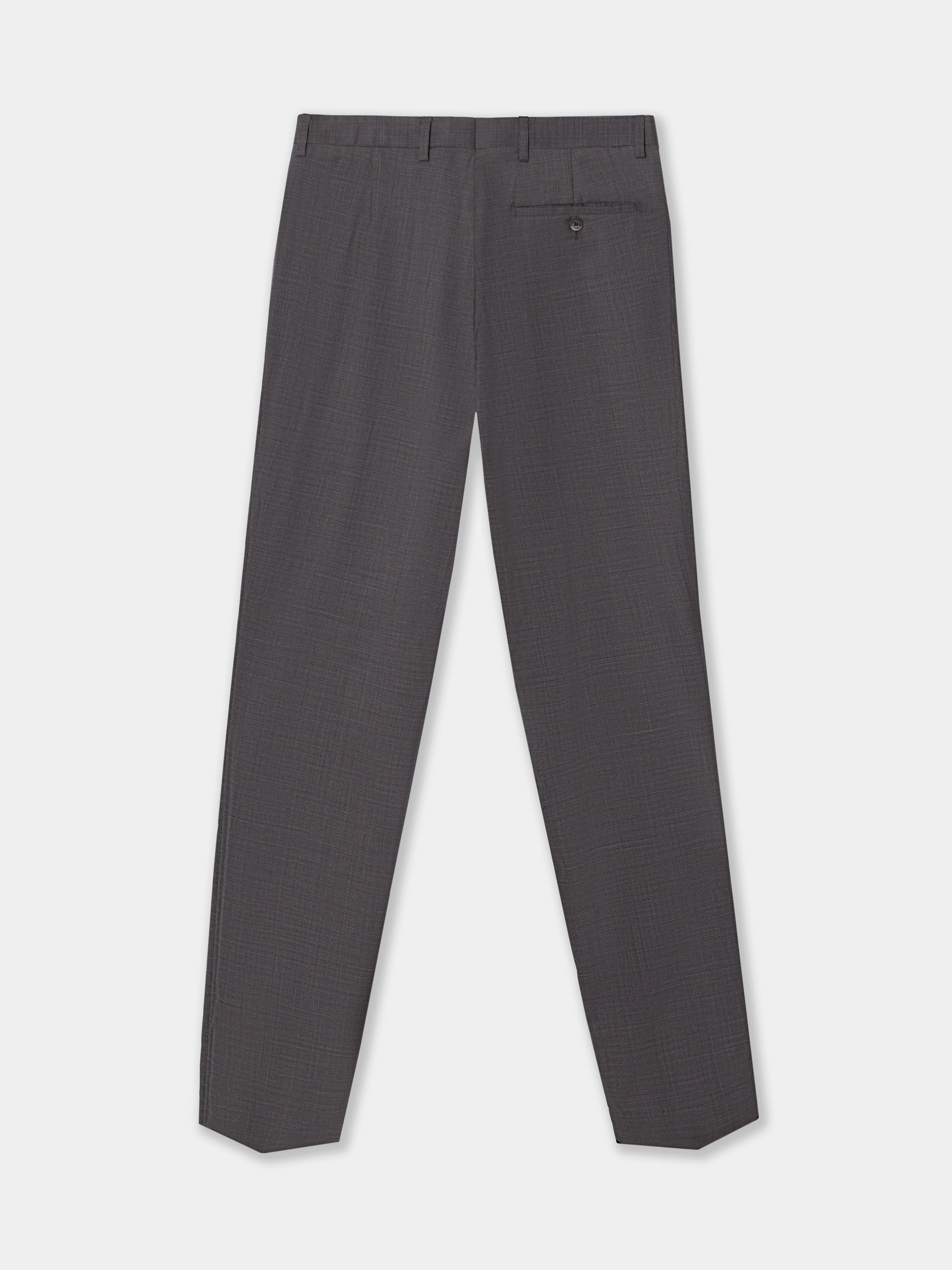 Gray fil a fil suit pants