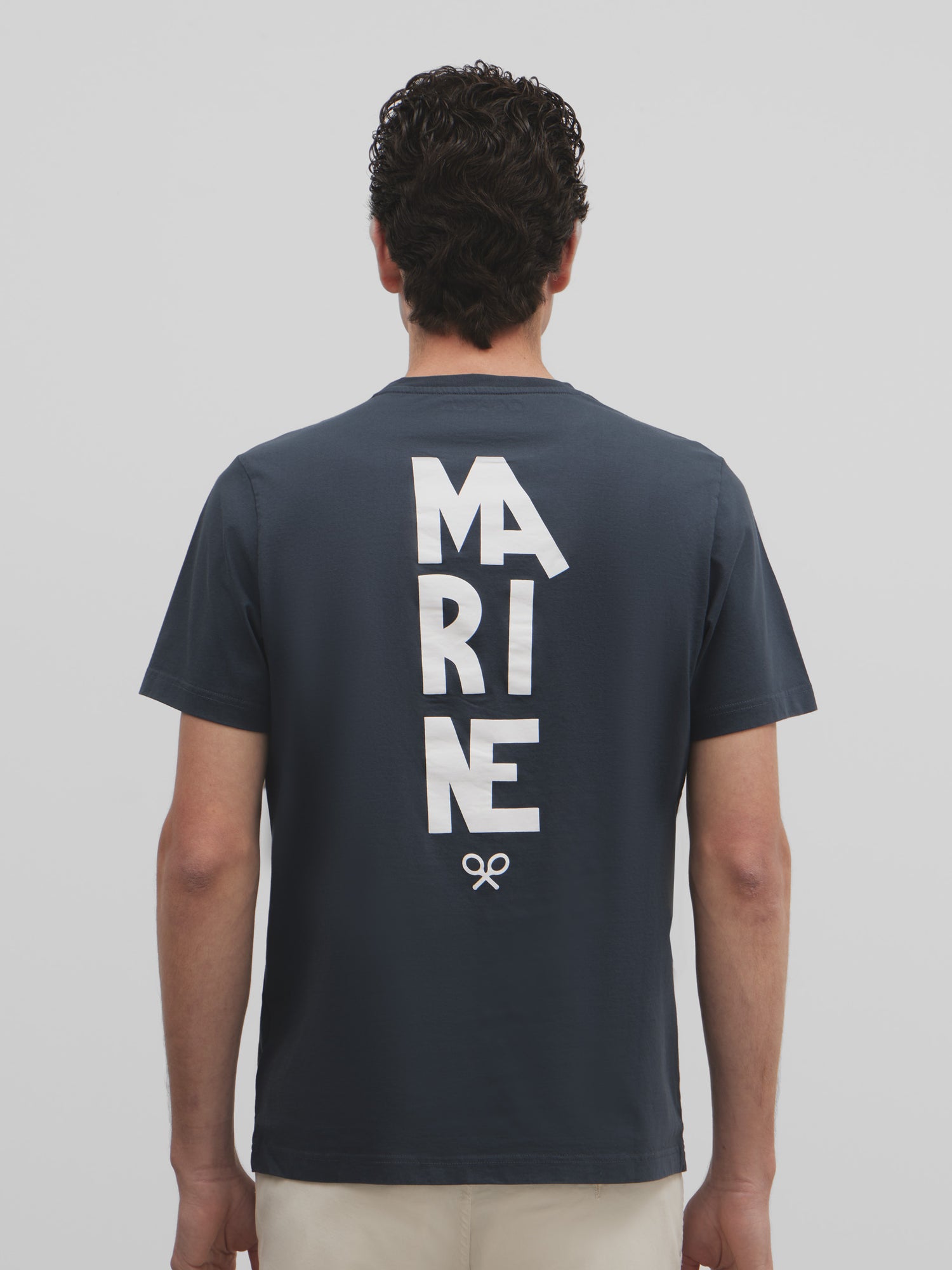 Camiseta marine azul marino