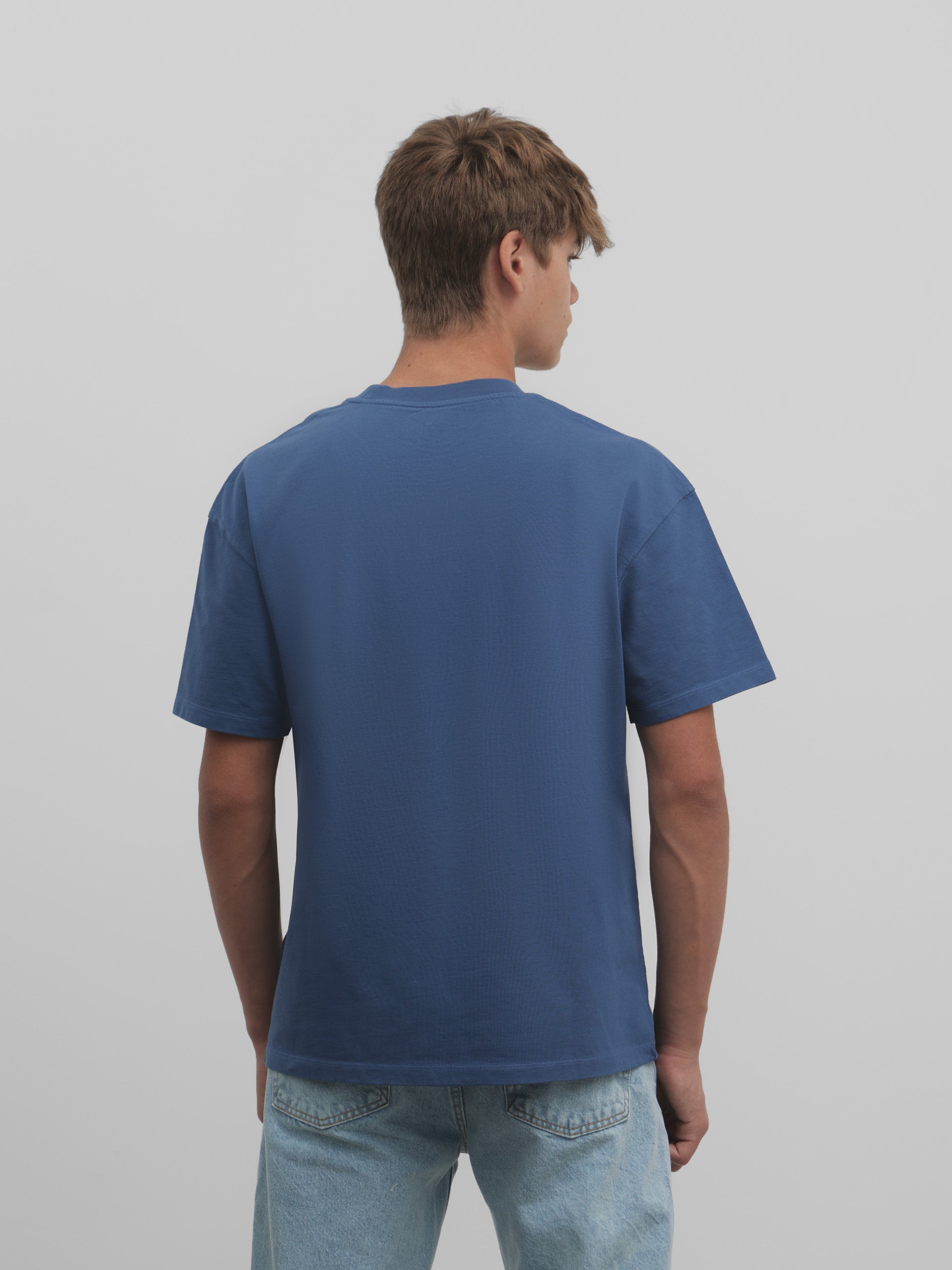 Silbon special fit blue t-shirt