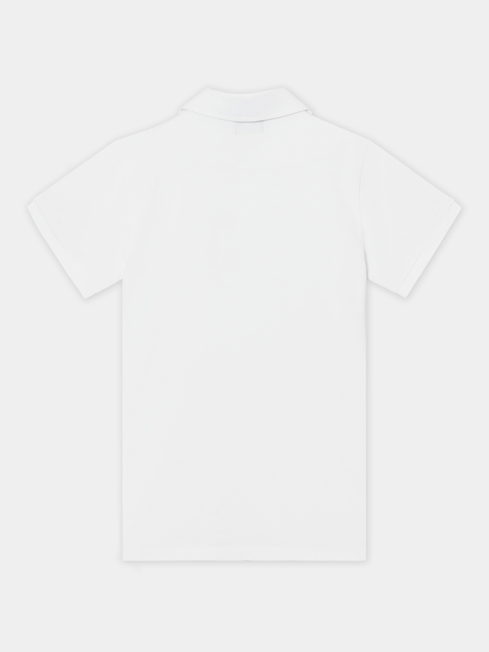 Silbon unique white polo shirt