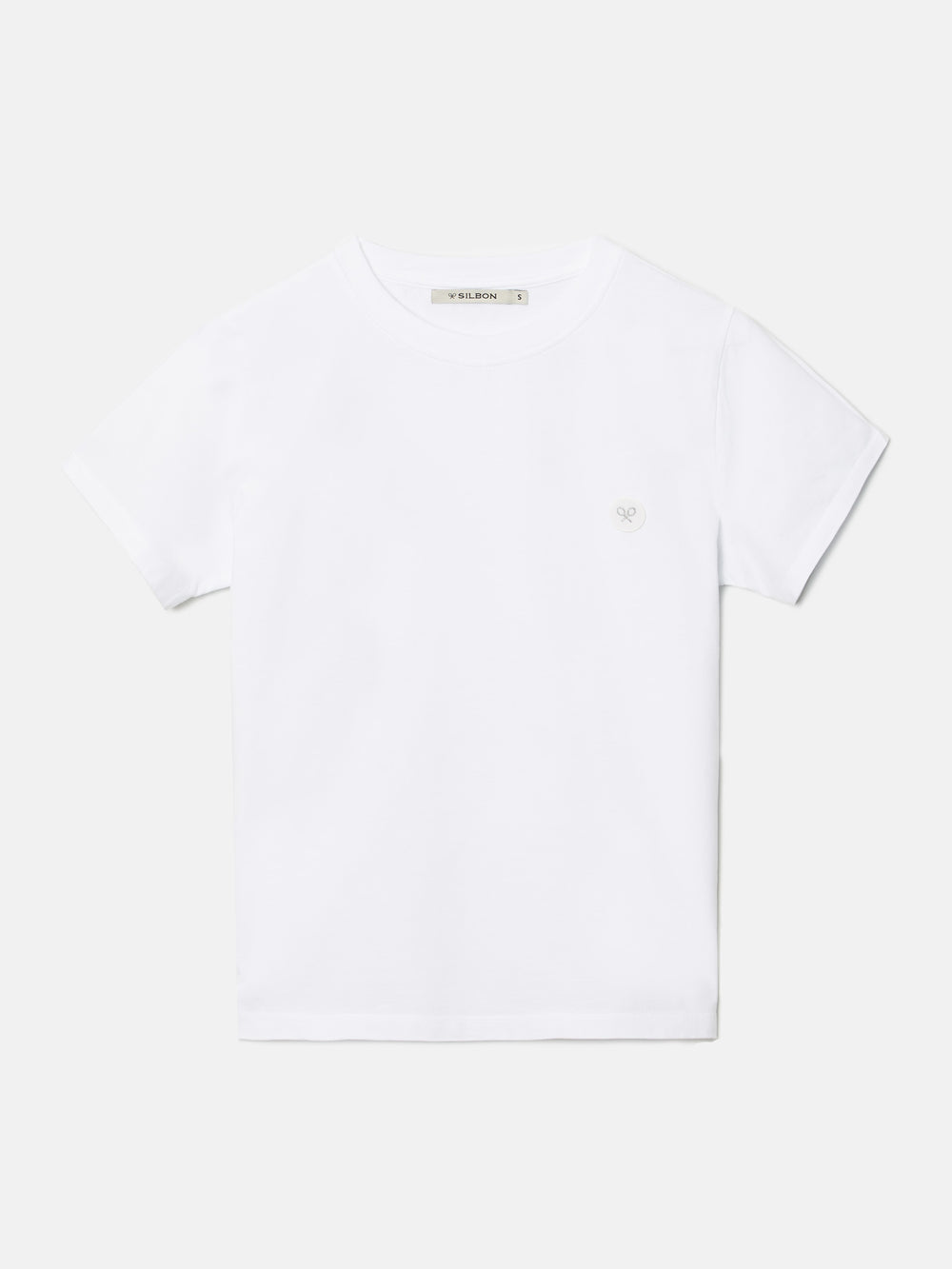 T-shirt femme sunny raquette blanche