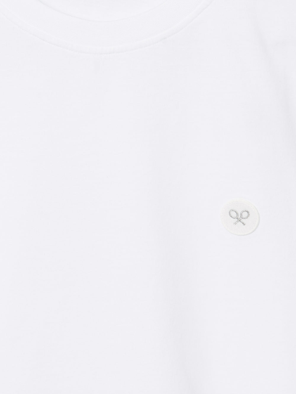 T-shirt femme sunny raquette blanche