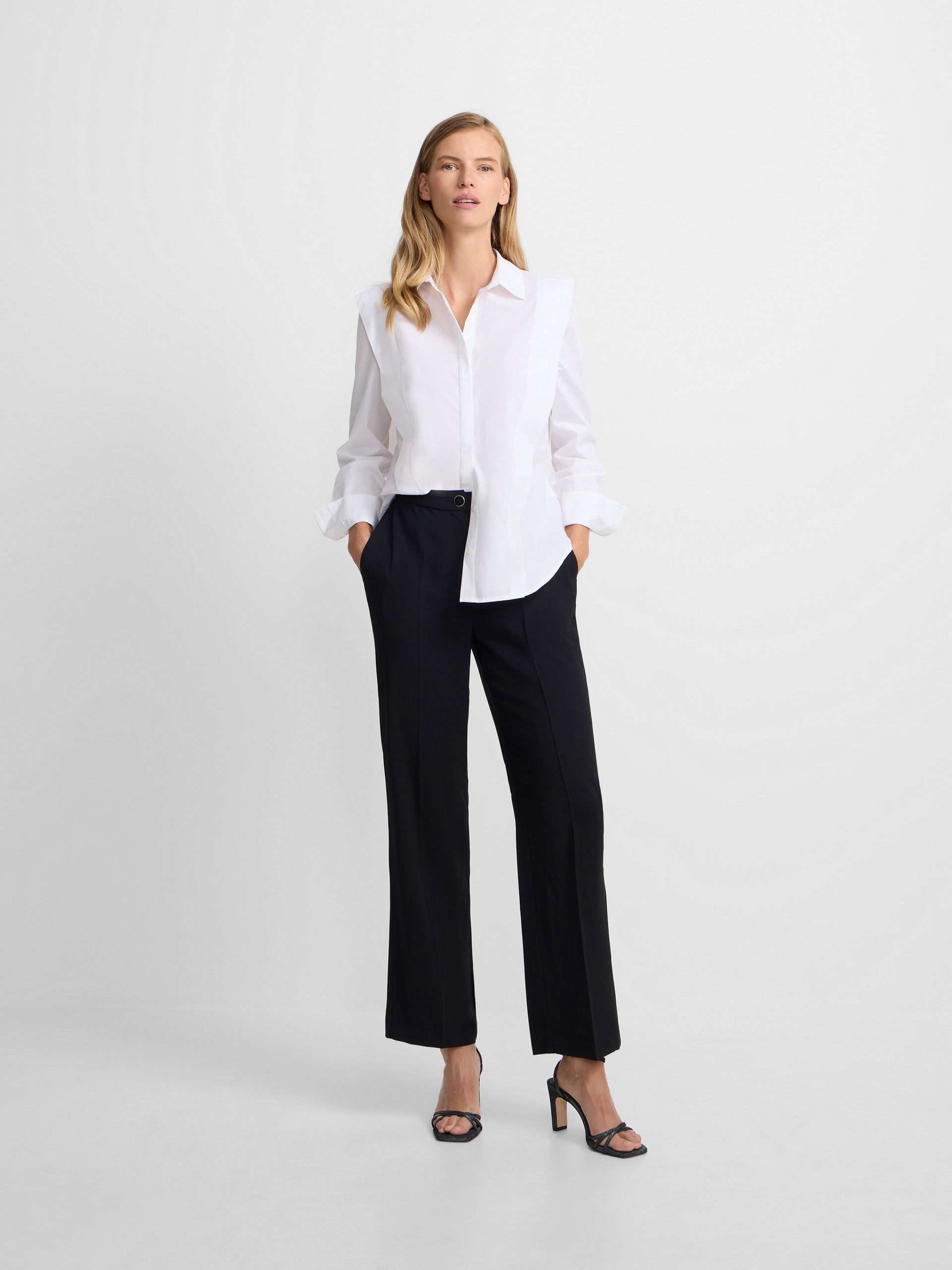 Classic black women's pants