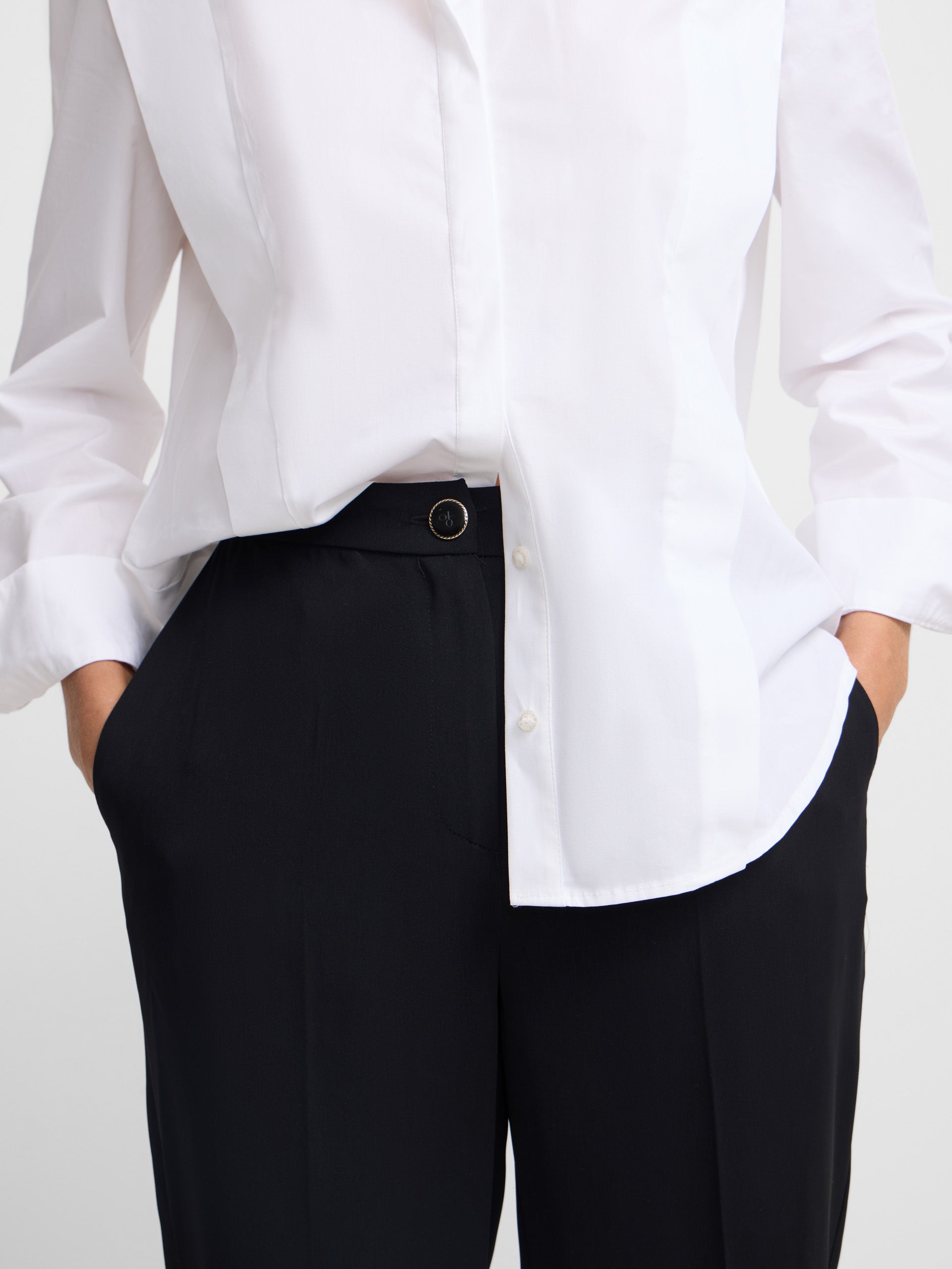 Classic black women's pants