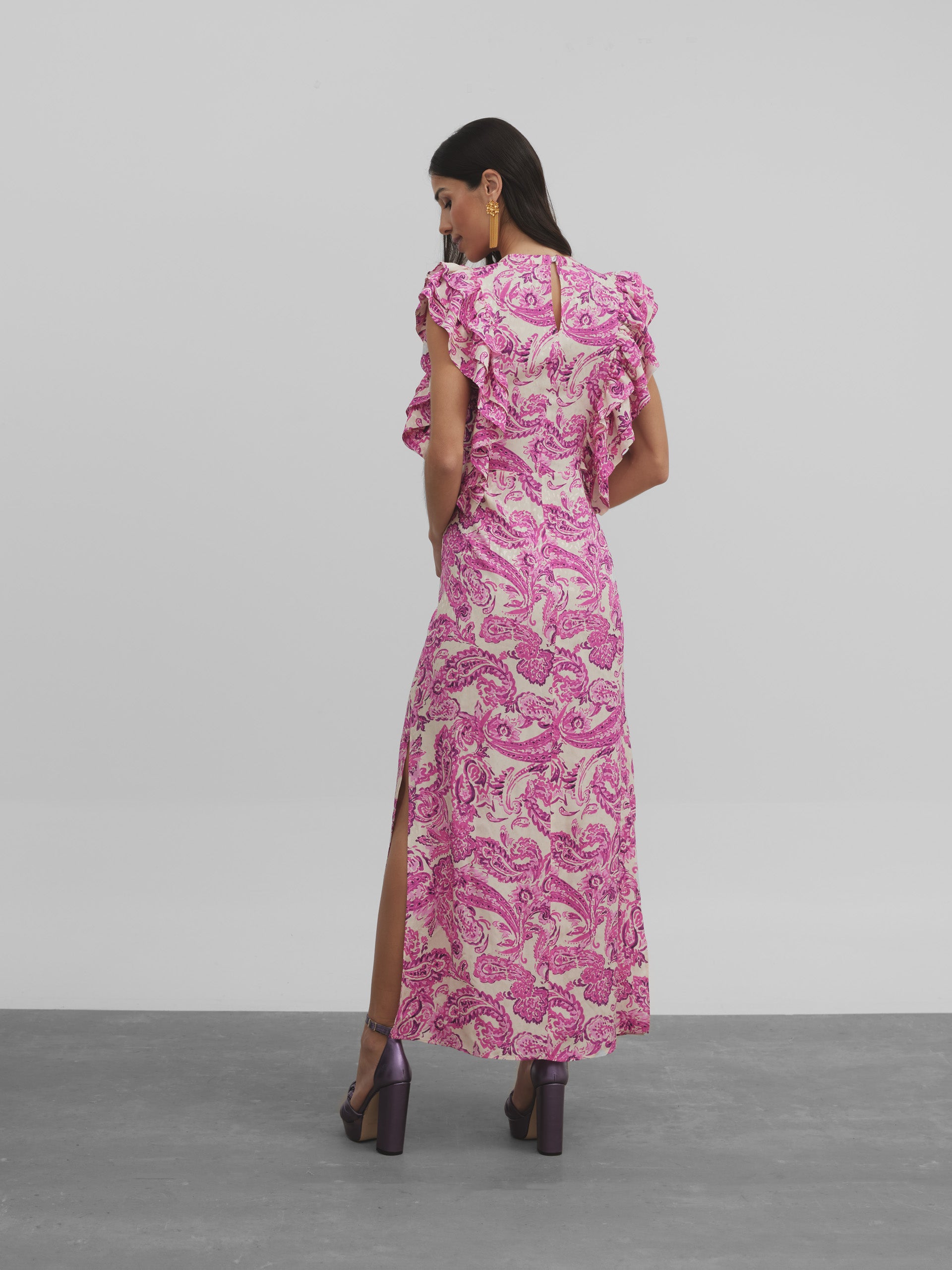 Raspberry Alegria Event Collection Dress