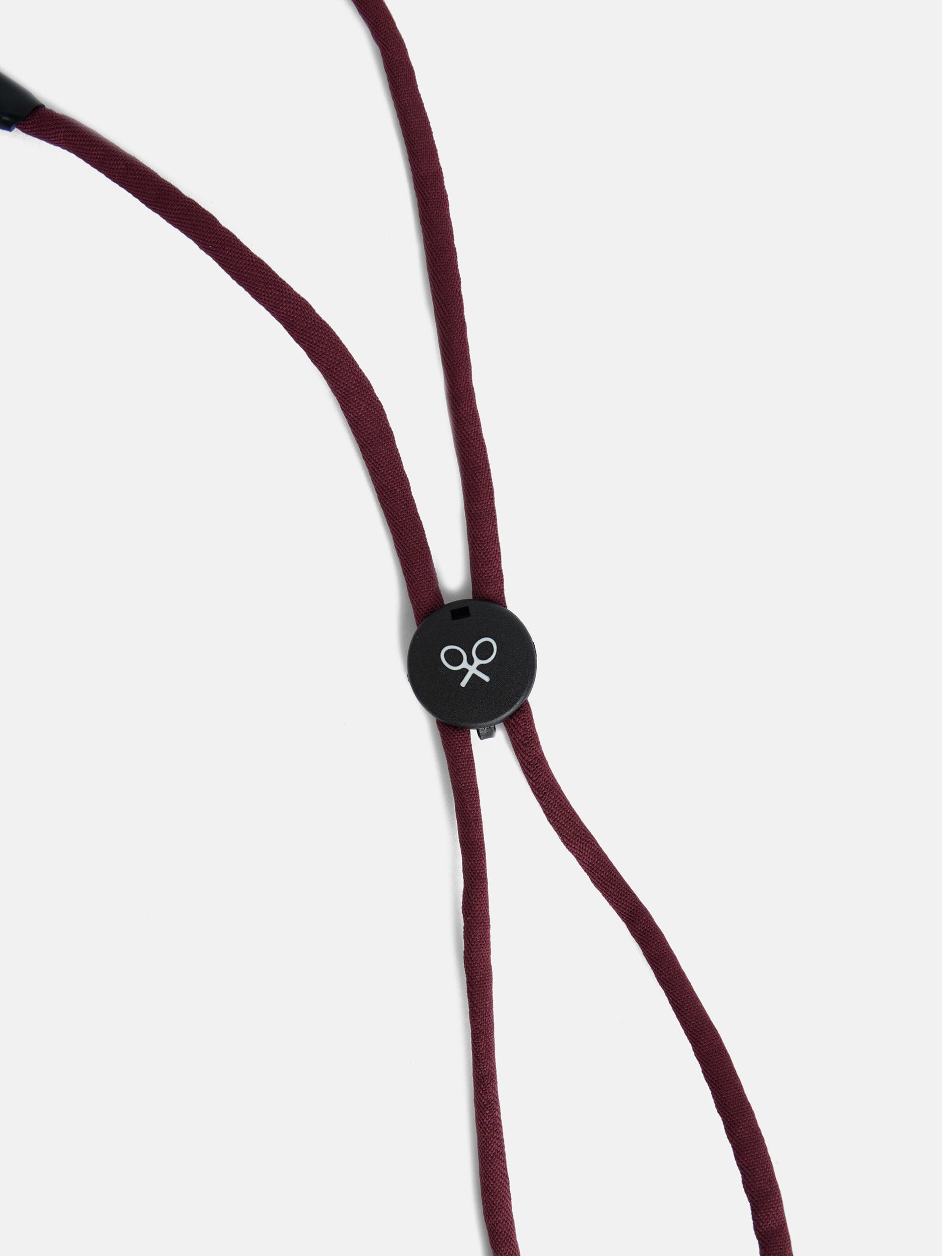 Cordon gafas burdeos