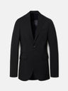 Blazer de fato clássico preto