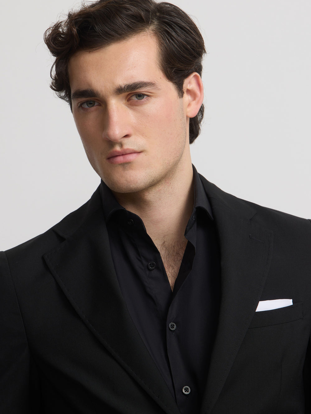 Black classic suit jacket