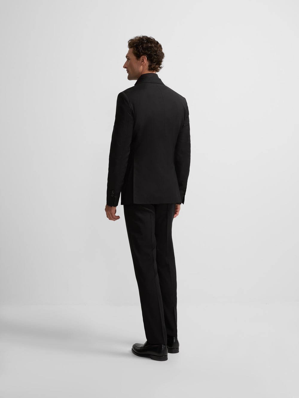 Americana traje clasico negro