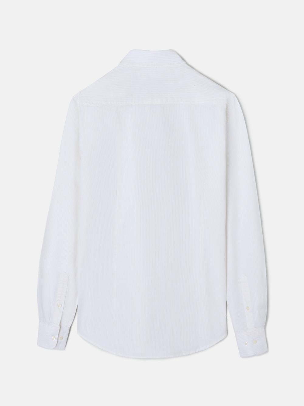 Chemise de sport Oxford à rayures jaunes