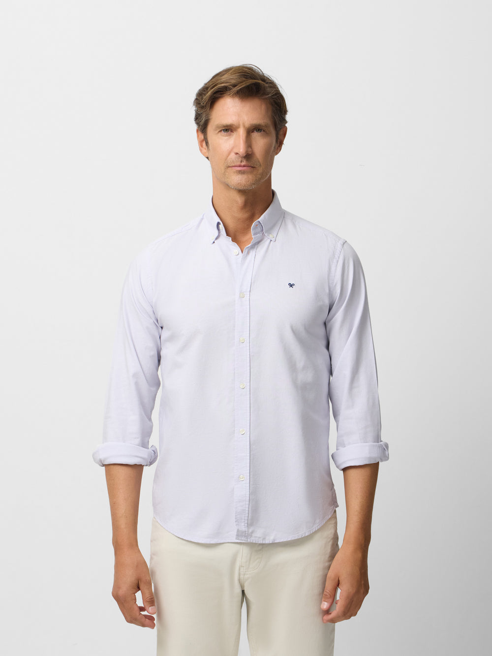 Chemise sport oxford grise
