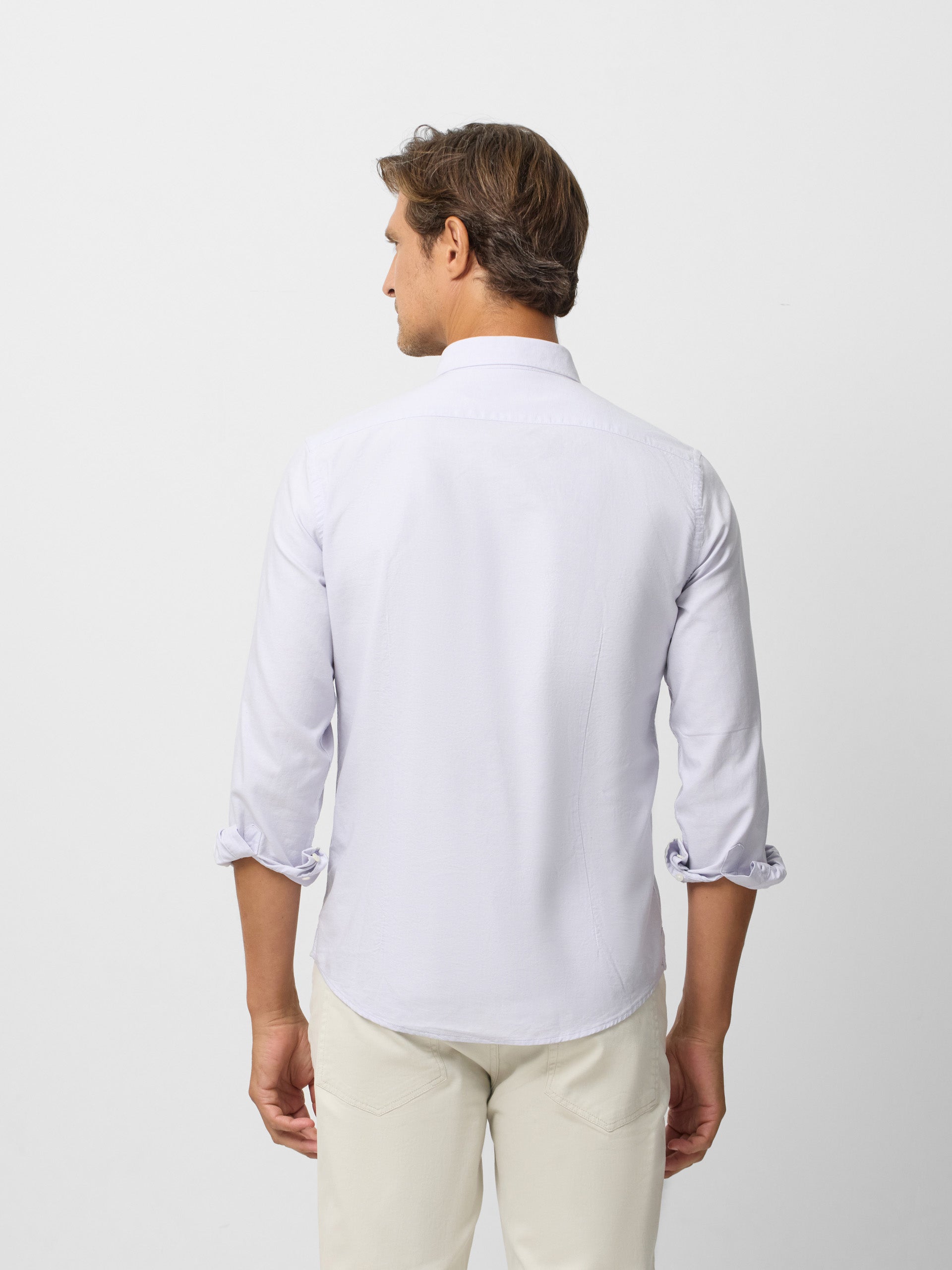 Grey Oxford Sport Shirt