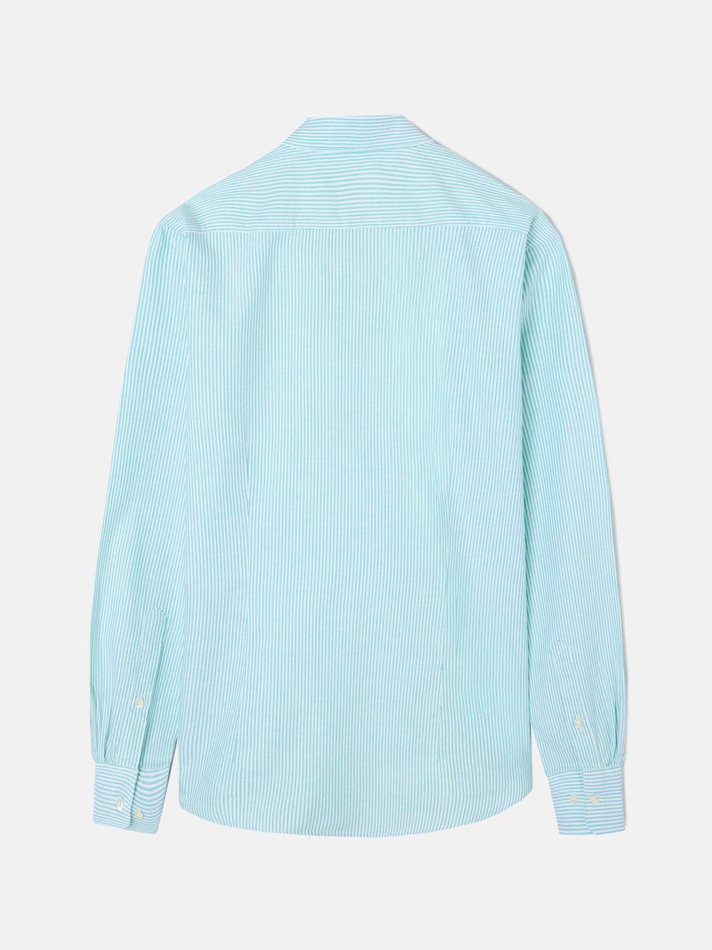 Chemise sport oxford à rayures vert moyen