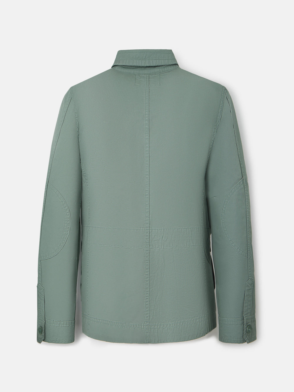 Parka militar tingida verde