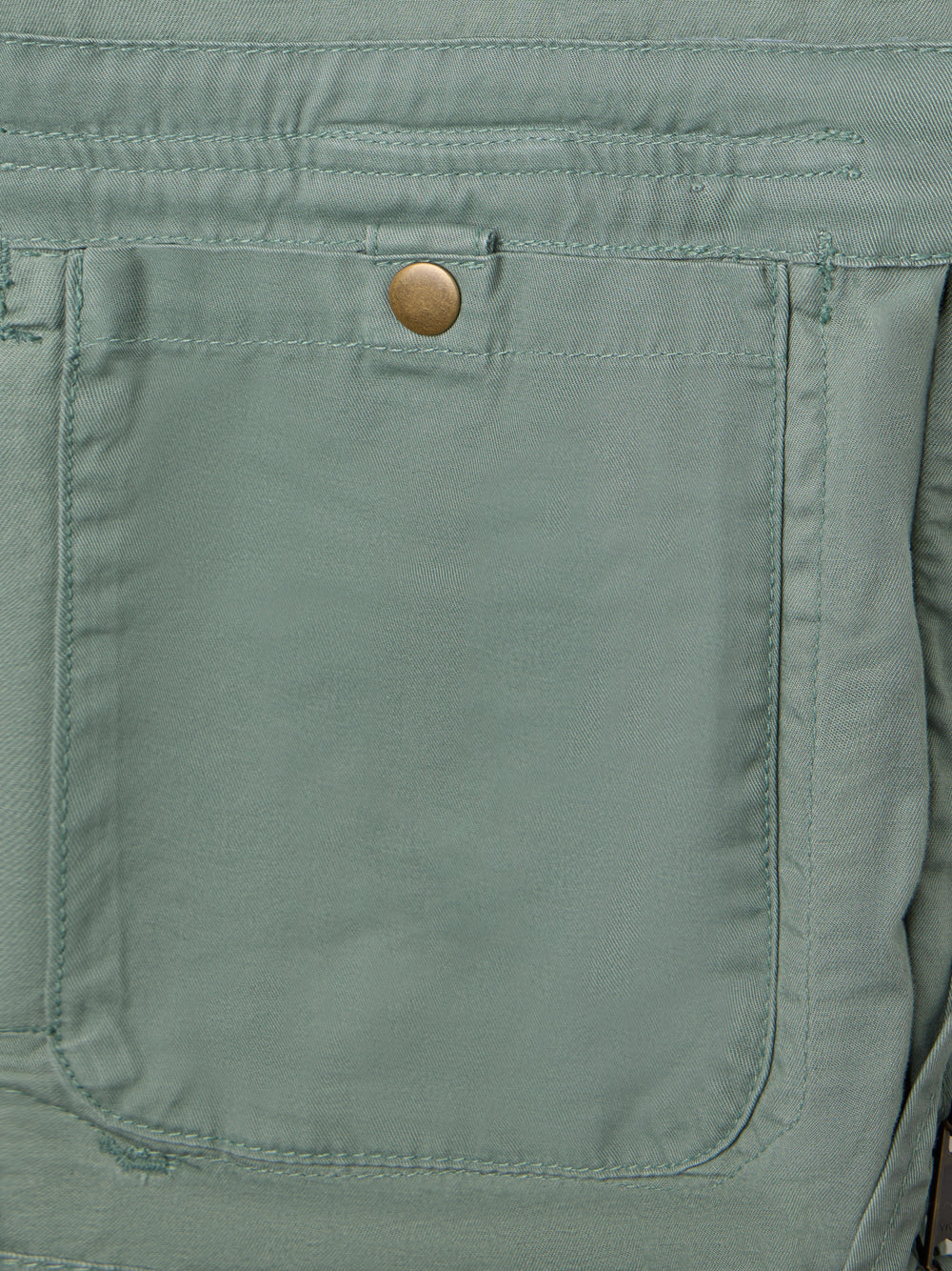 Parka militar tingida verde