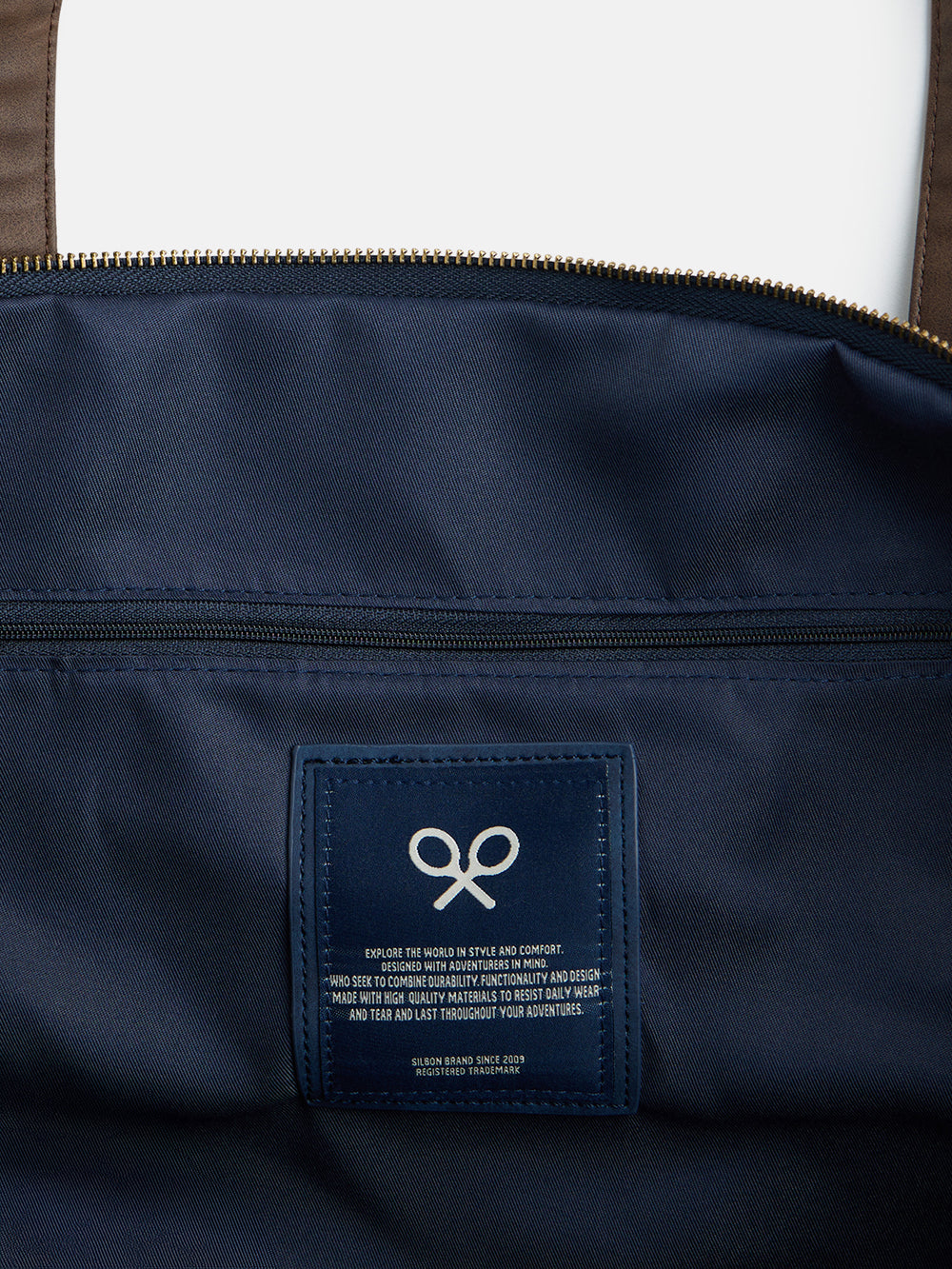 Bolsa de viaje clasica azul marino