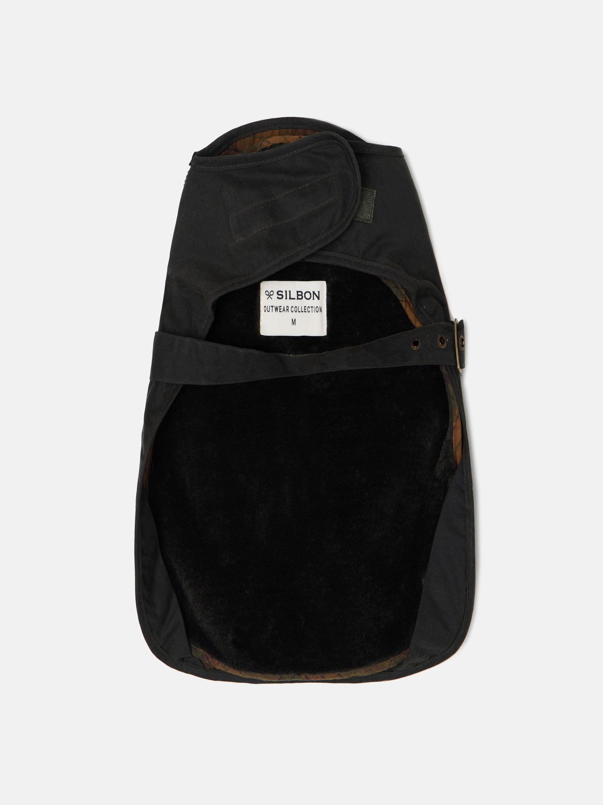 Casaco encerado verde para animais de estimação