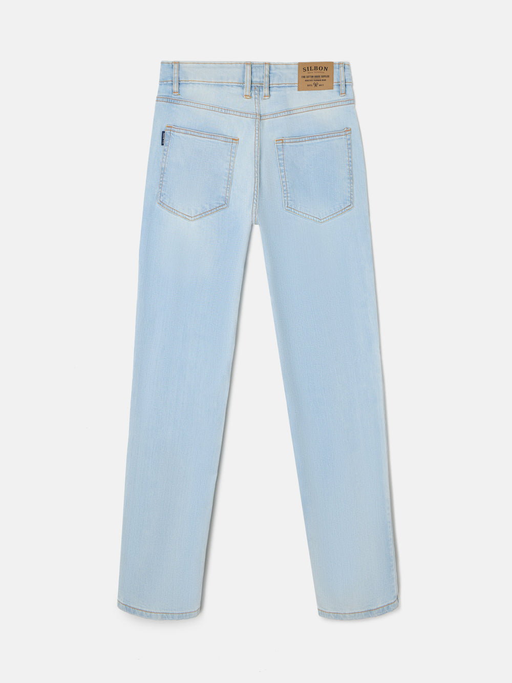 Pantalon sport jeans azul claro