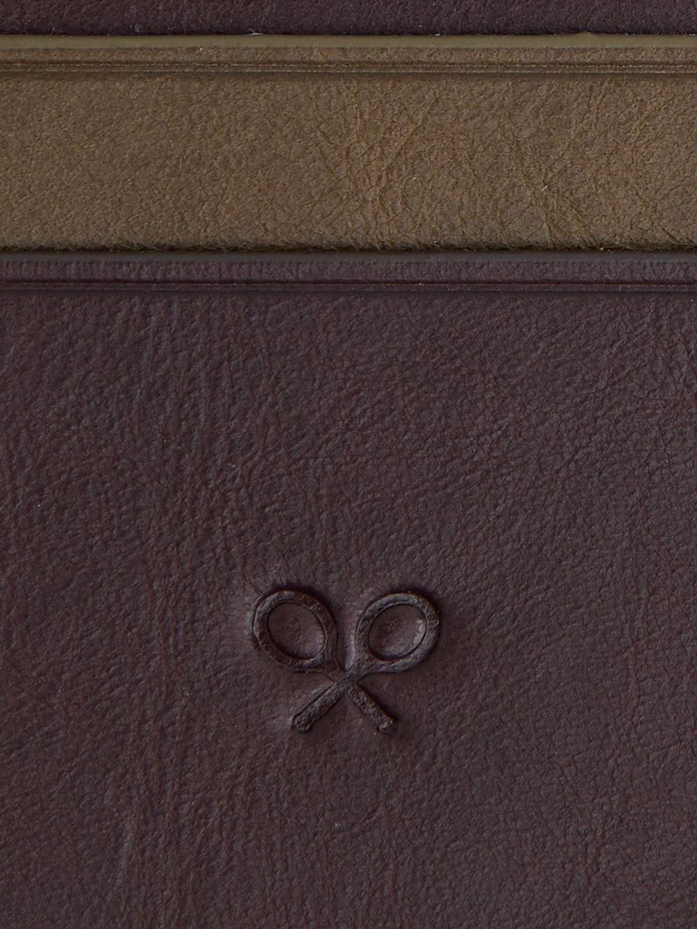 Tarjetero piel tricolor