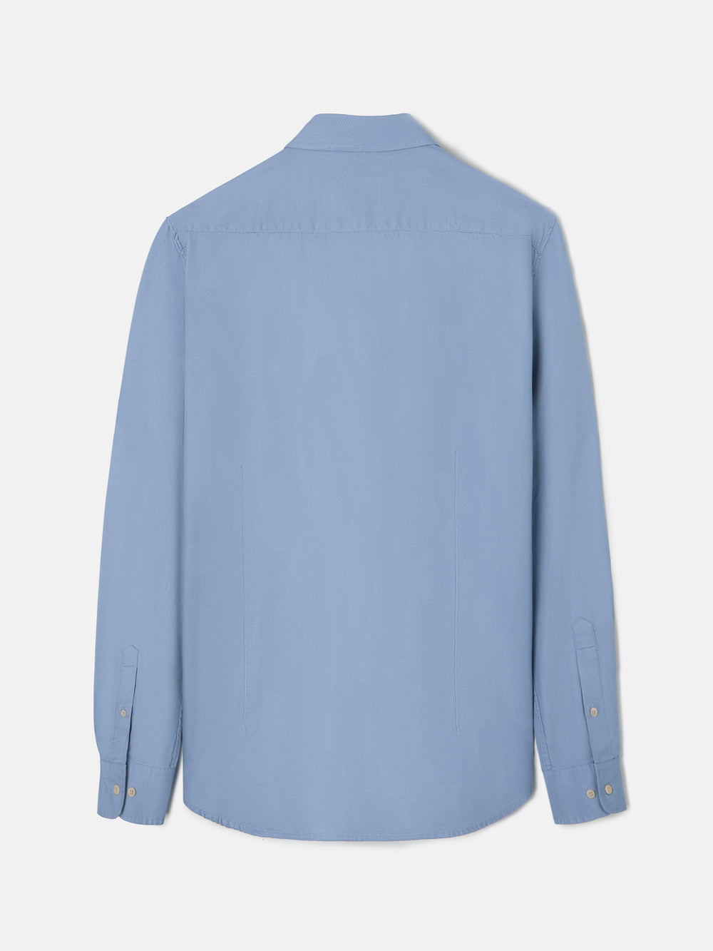 Blue mini-structure sport shirt