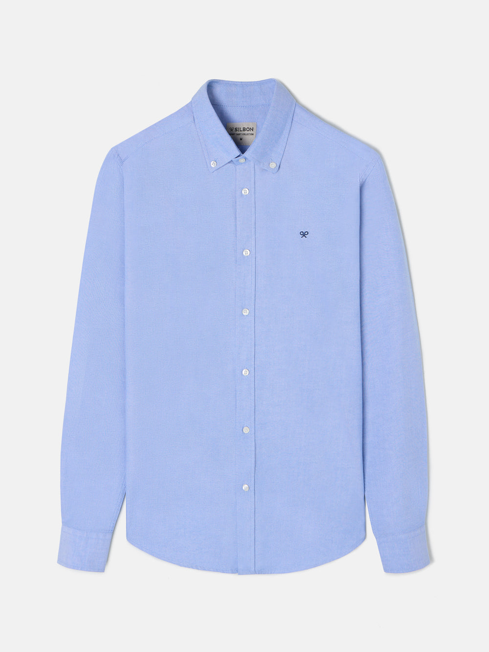 Medium blue oxford sport shirt