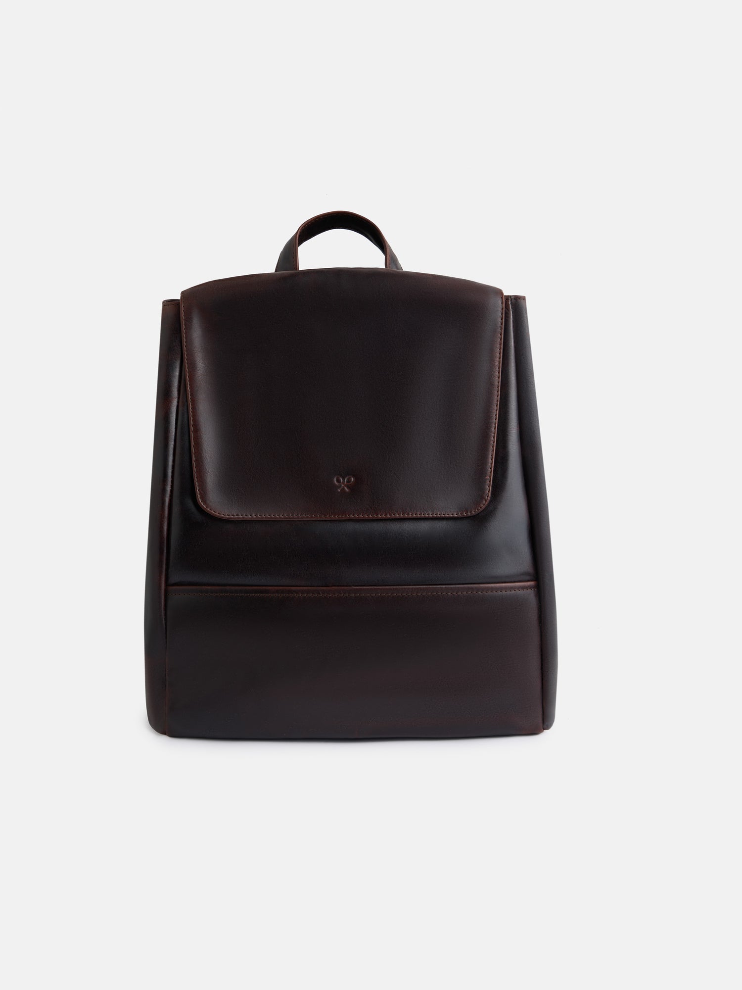 Whistle leather backpack