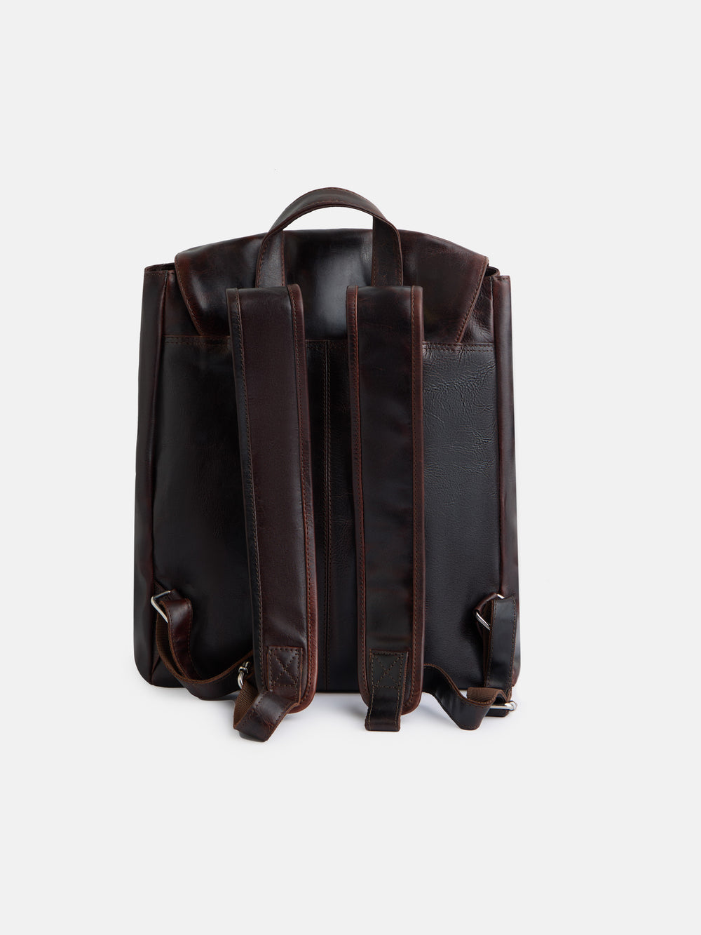 Whistle leather backpack