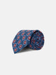 Corbata silk motivo azul