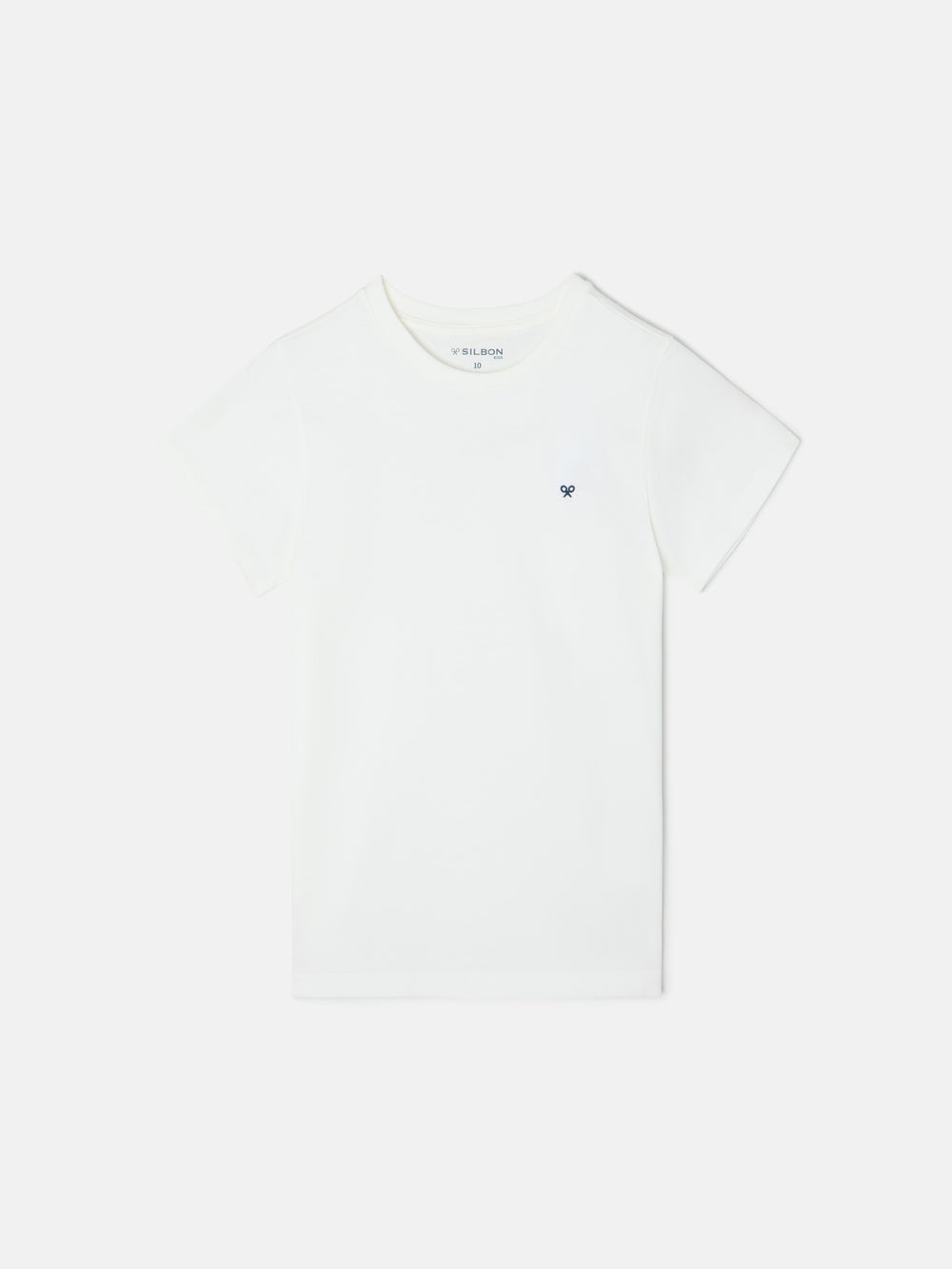 Camiseta kids minilogo blanca