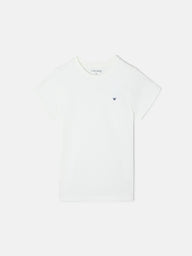 Camiseta kids minilogo blanca