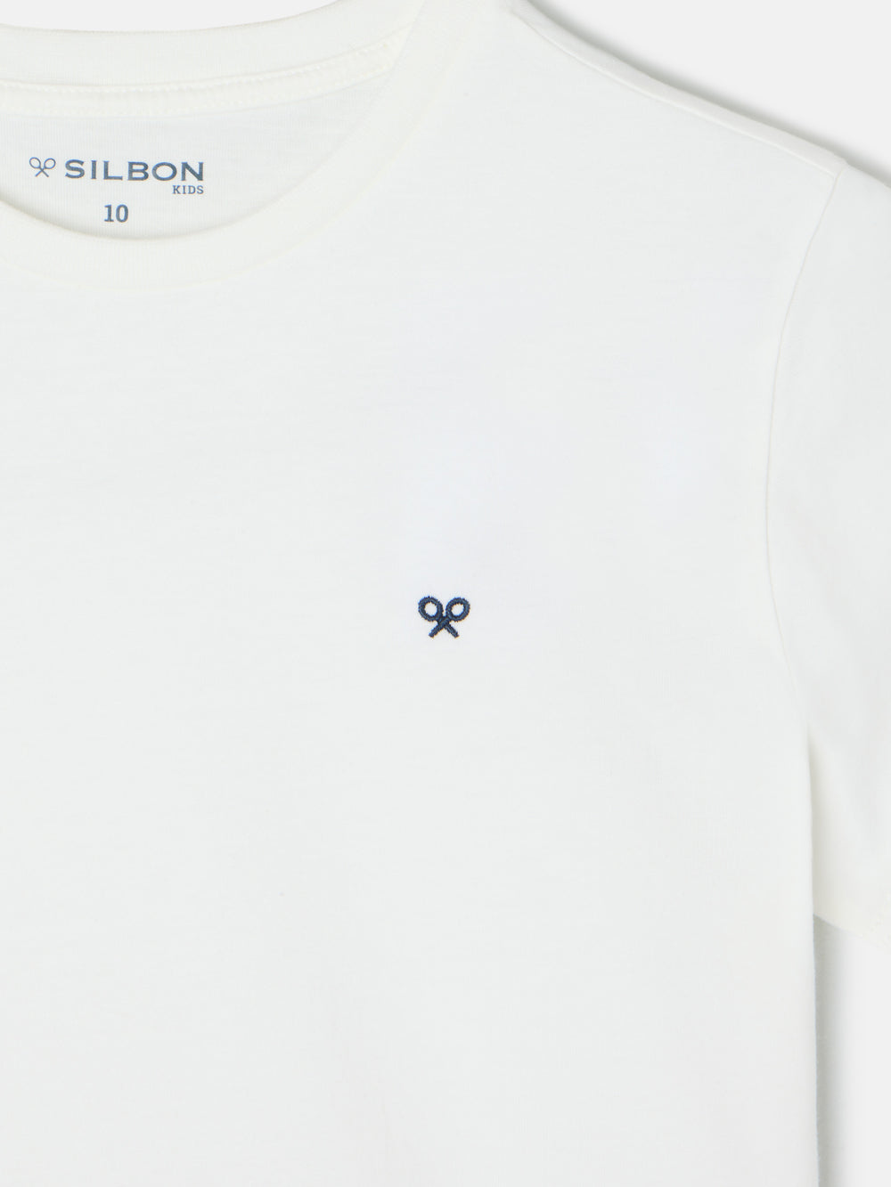 Camiseta kids minilogo blanca