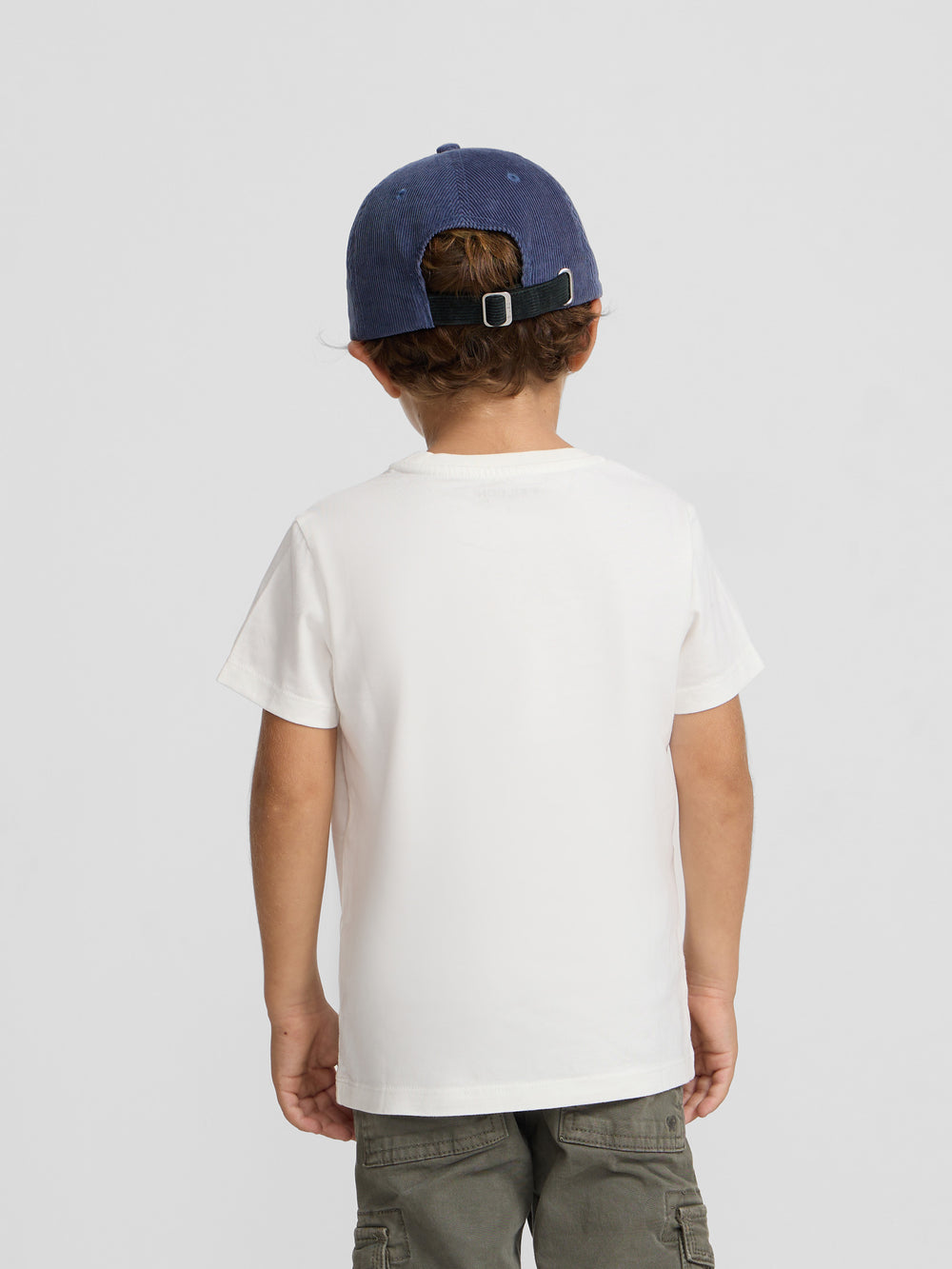 Camiseta kids minilogo blanca