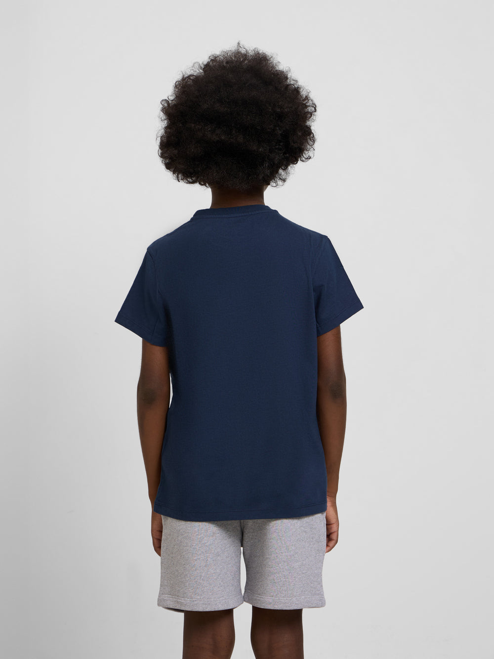 Camiseta kids minilogo azul marino