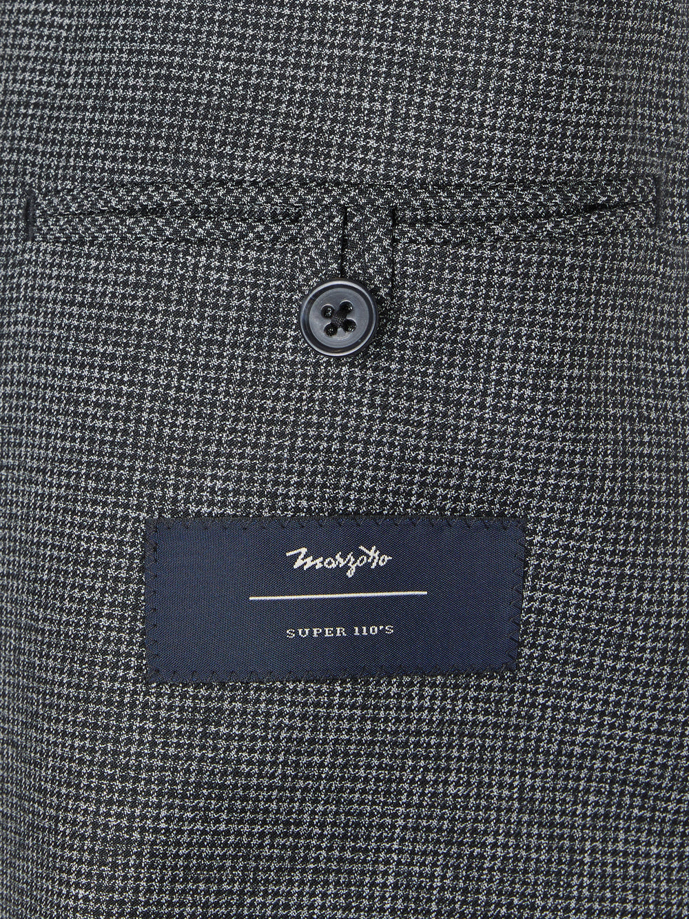 Americana traje pata de gallo gris