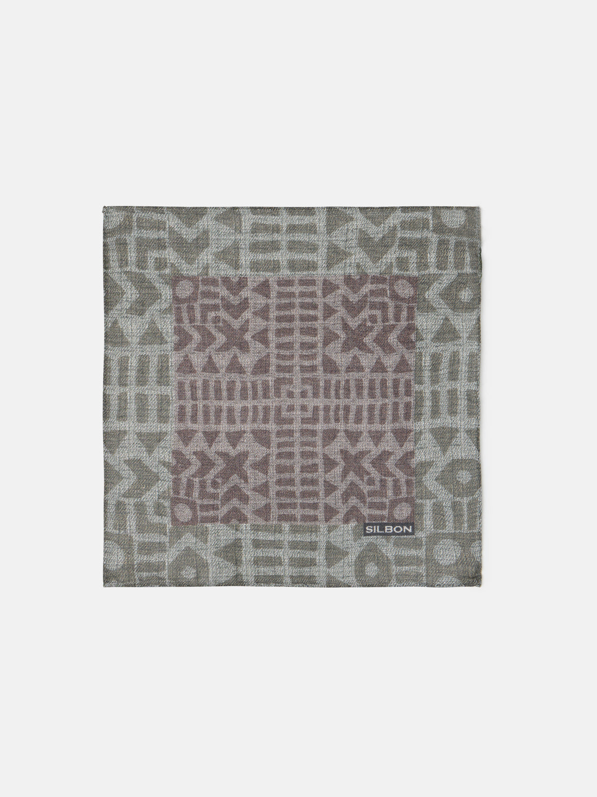 Foulard ankara bicolore