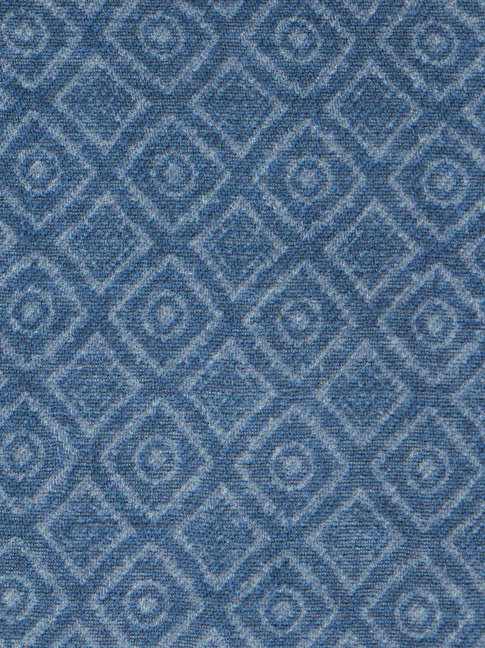 Pañuelo motivo azulejo azul verde